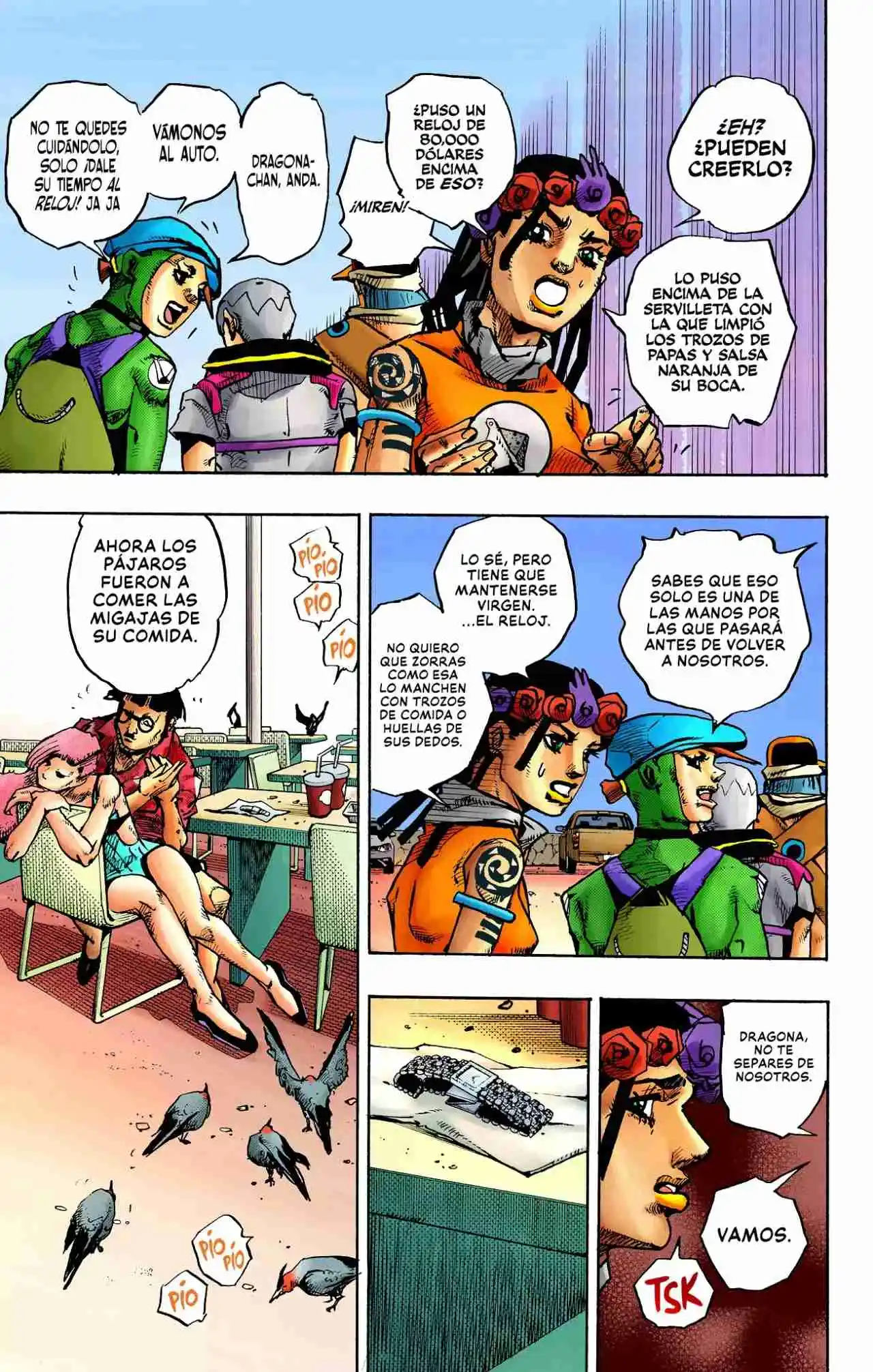 JoJo's Bizarre Adventure Parte 9: The JOJOLands (Versión A Color) - Capítulo 10 - Página 25 - LectorTMOo
