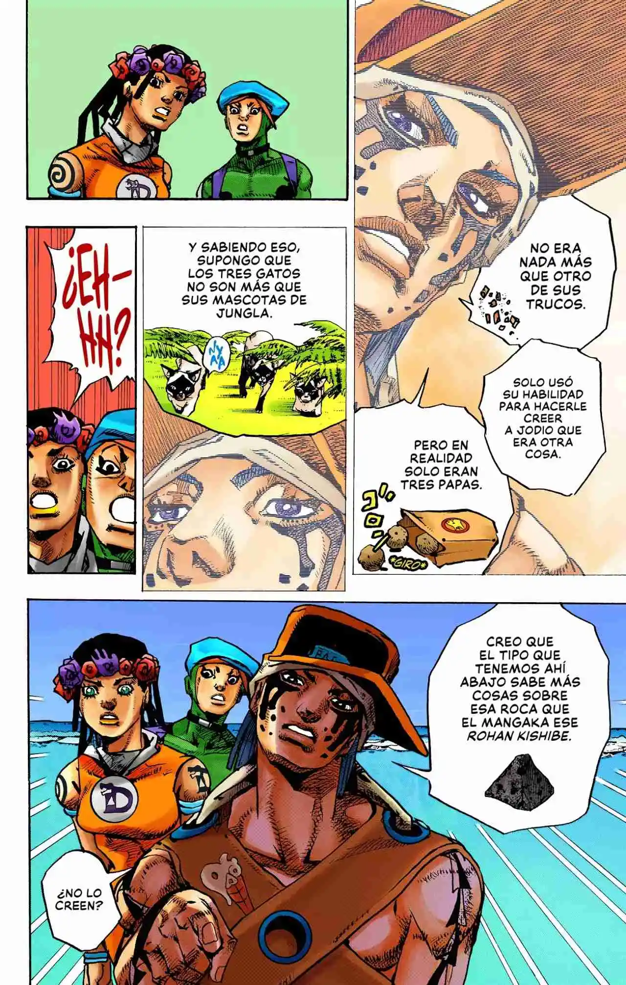 JoJo's Bizarre Adventure Parte 9: The JOJOLands (Versión A Color) - Capítulo 11 - Página 37 - LectorTMOo