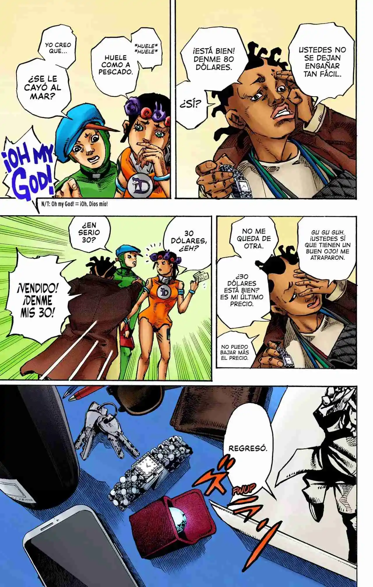 JoJo's Bizarre Adventure Parte 9: The JOJOLands (Versión A Color) - Capítulo 12 - Página 16 - LectorTMOo