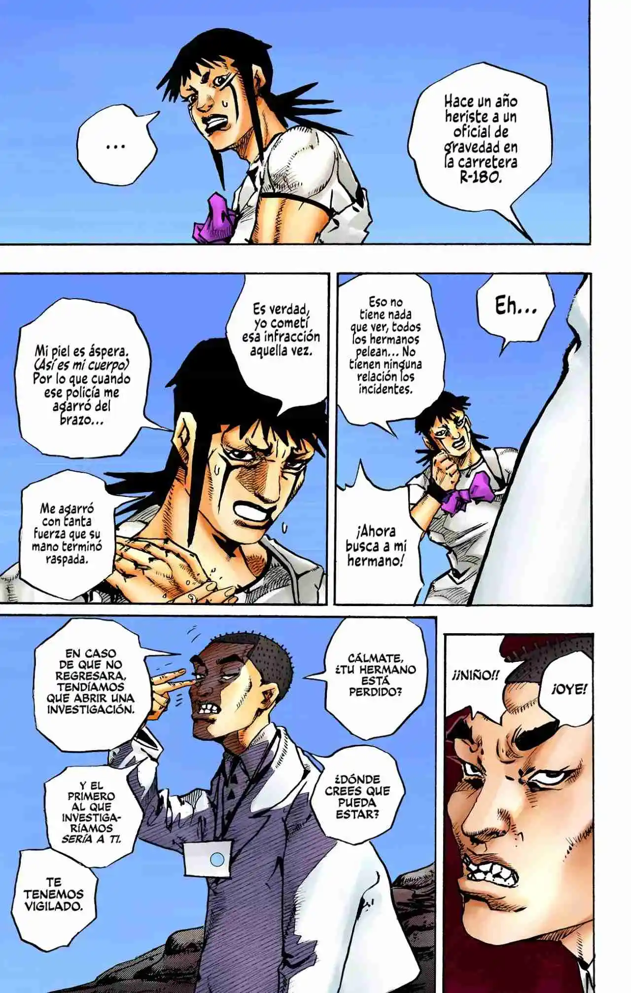 JoJo's Bizarre Adventure Parte 9: The JOJOLands (Versión A Color) - Capítulo 12 - Página 22 - LectorTMOo