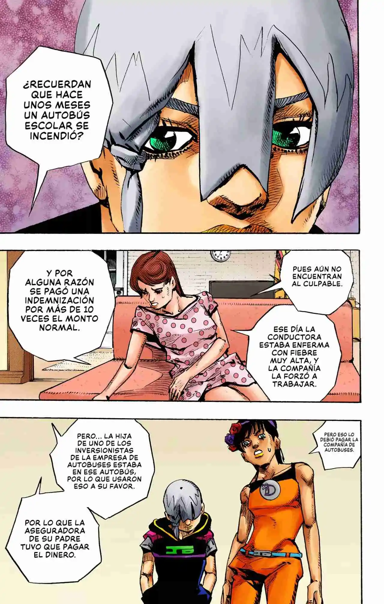JoJo's Bizarre Adventure Parte 9: The JOJOLands (Versión A Color) - Capítulo 13 - Página 35 - LectorTMOo