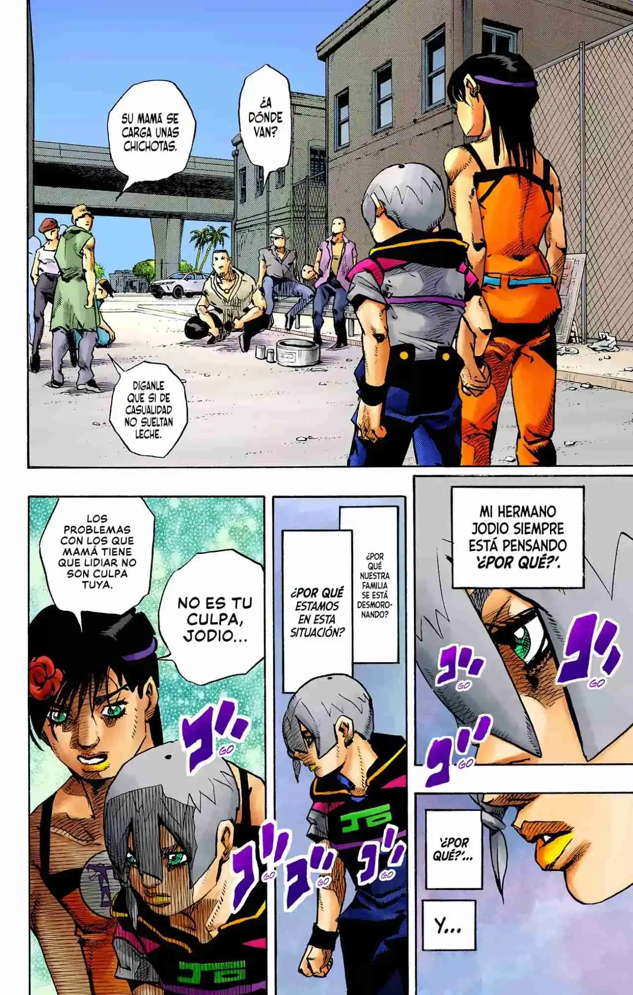 JoJo's Bizarre Adventure Parte 9: The JOJOLands (Versión A Color) - Capítulo 13 - Página 38 - LectorTMOo