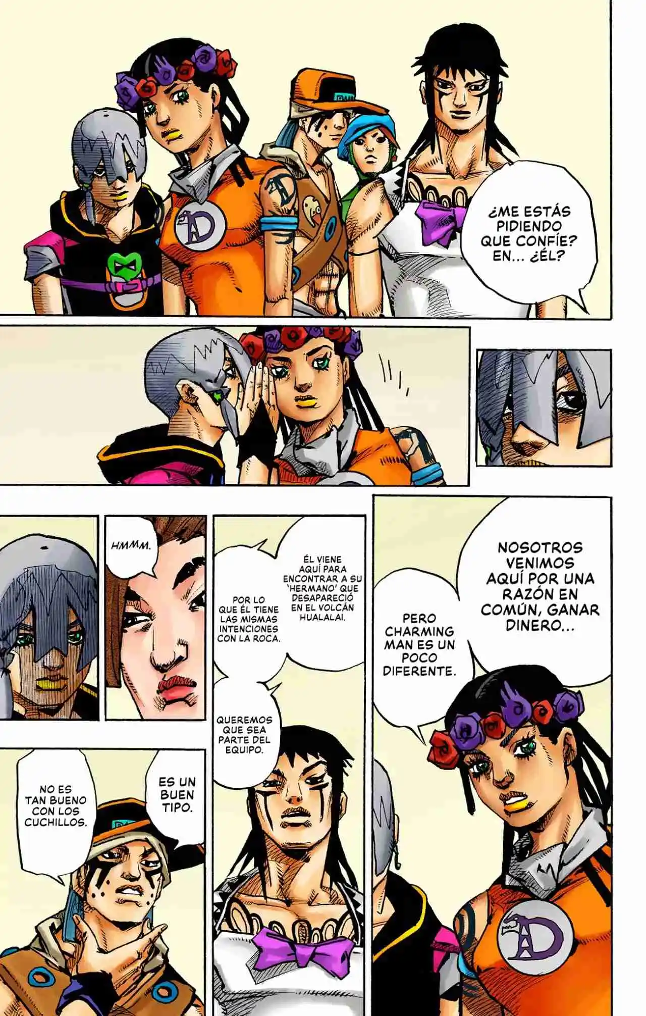 JoJo's Bizarre Adventure Parte 9: The JOJOLands (Versión A Color) - Capítulo 13 - Página 43 - LectorTMOo