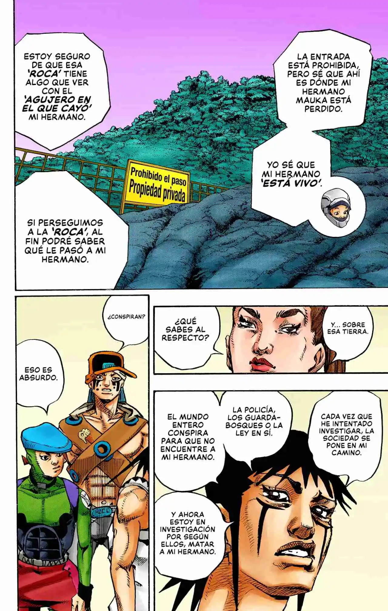 JoJo's Bizarre Adventure Parte 9: The JOJOLands (Versión A Color) - Capítulo 13 - Página 46 - LectorTMOo