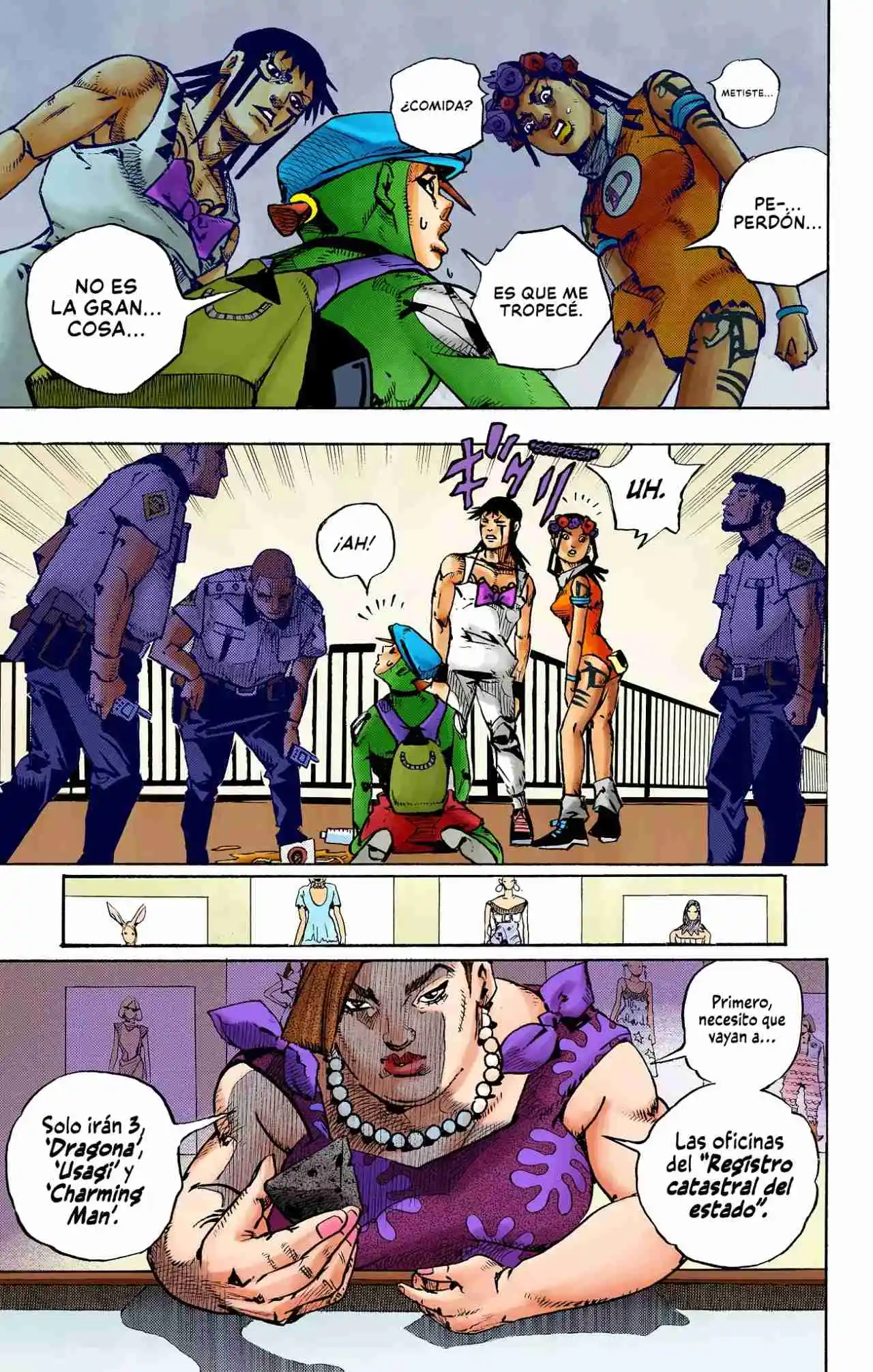 JoJo's Bizarre Adventure Parte 9: The JOJOLands (Versión A Color) - Capítulo 14 - Página 8 - LectorTMOo