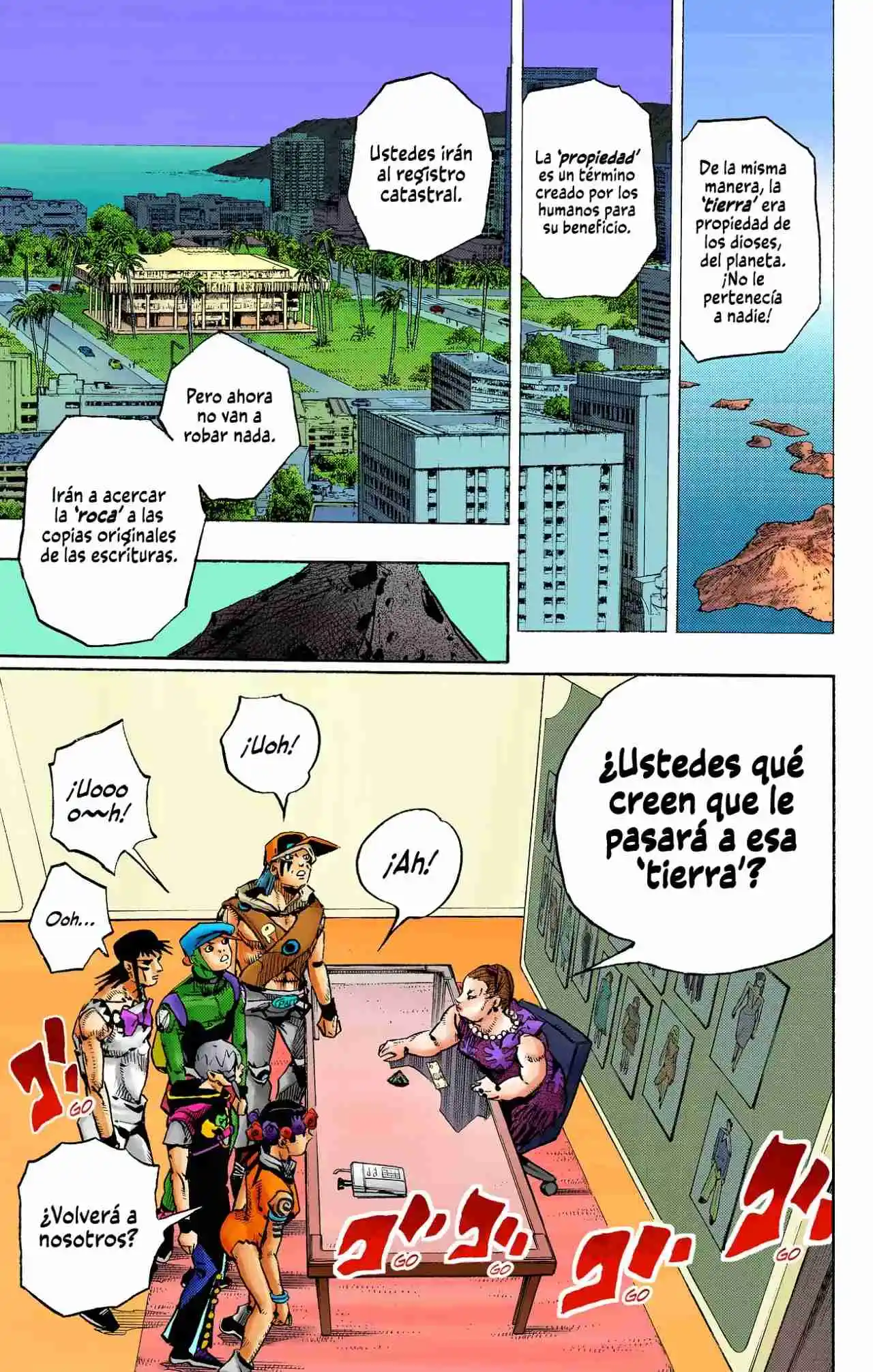 JoJo's Bizarre Adventure Parte 9: The JOJOLands (Versión A Color) - Capítulo 14 - Página 12 - LectorTMOo