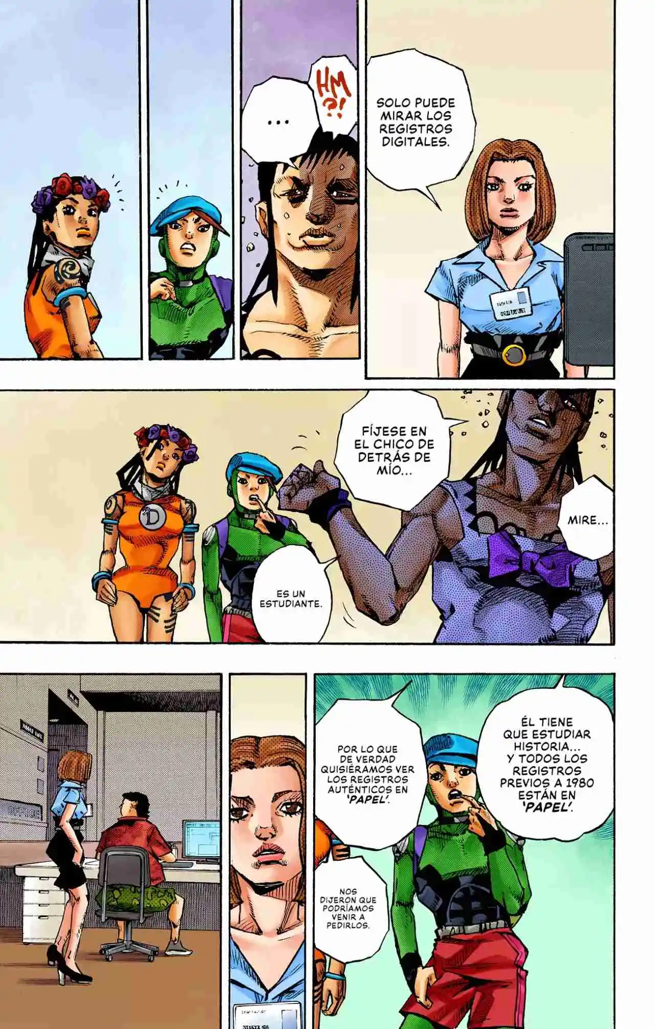 JoJo's Bizarre Adventure Parte 9: The JOJOLands (Versión A Color) - Capítulo 14 - Página 21 - LectorTMOo
