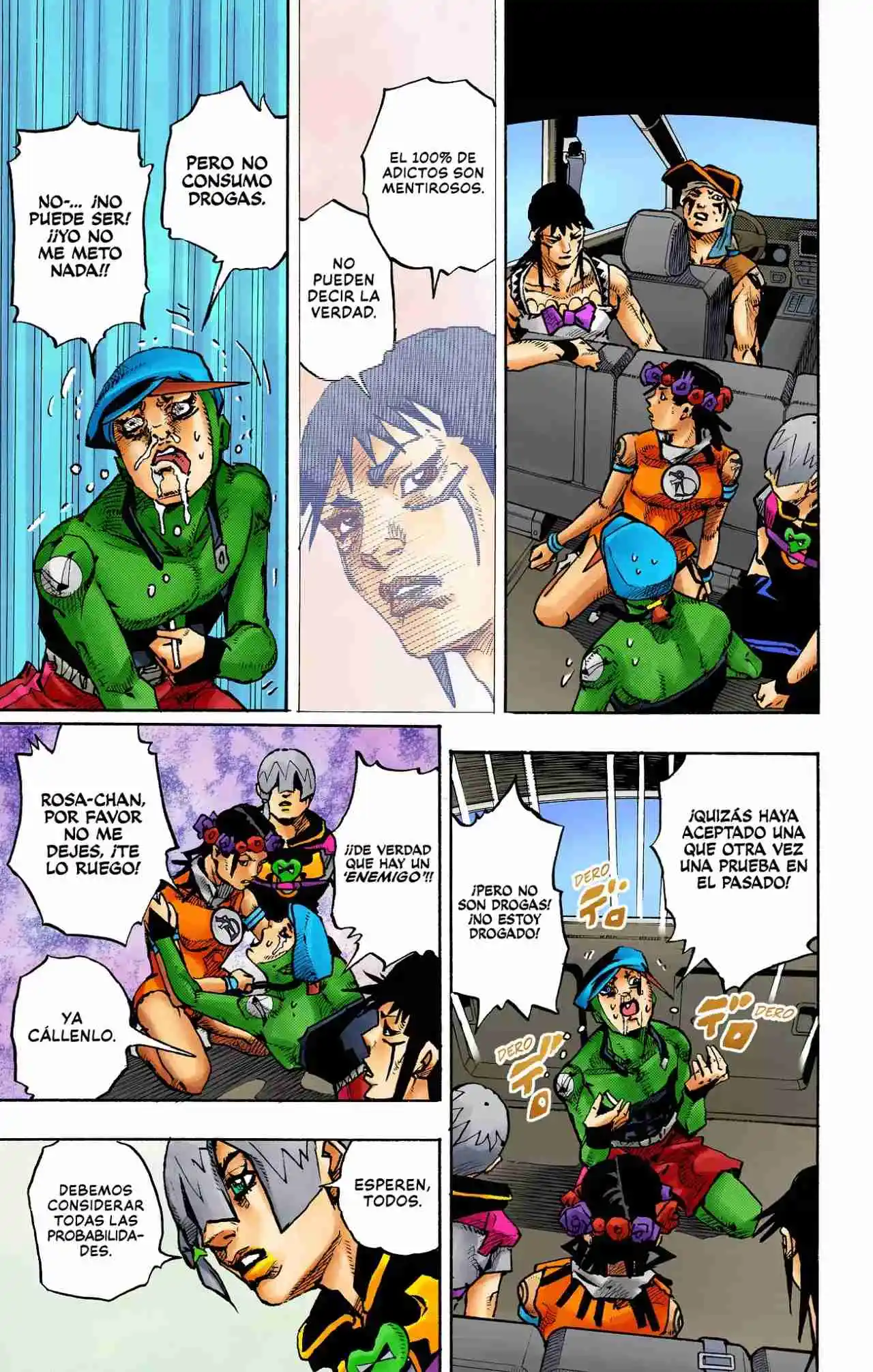 JoJo's Bizarre Adventure Parte 9: The JOJOLands (Versión A Color) - Capítulo 15 - Página 13 - LectorTMOo