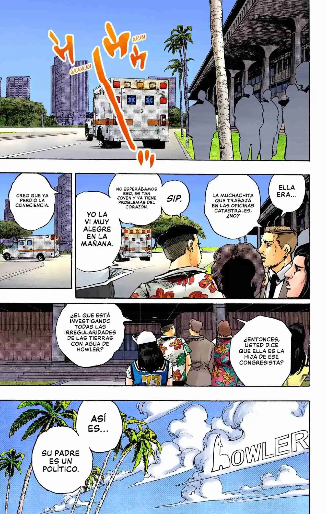 JoJo's Bizarre Adventure Parte 9: The JOJOLands (Versión A Color) - Capítulo 15 - Página 34 - LectorTMOo