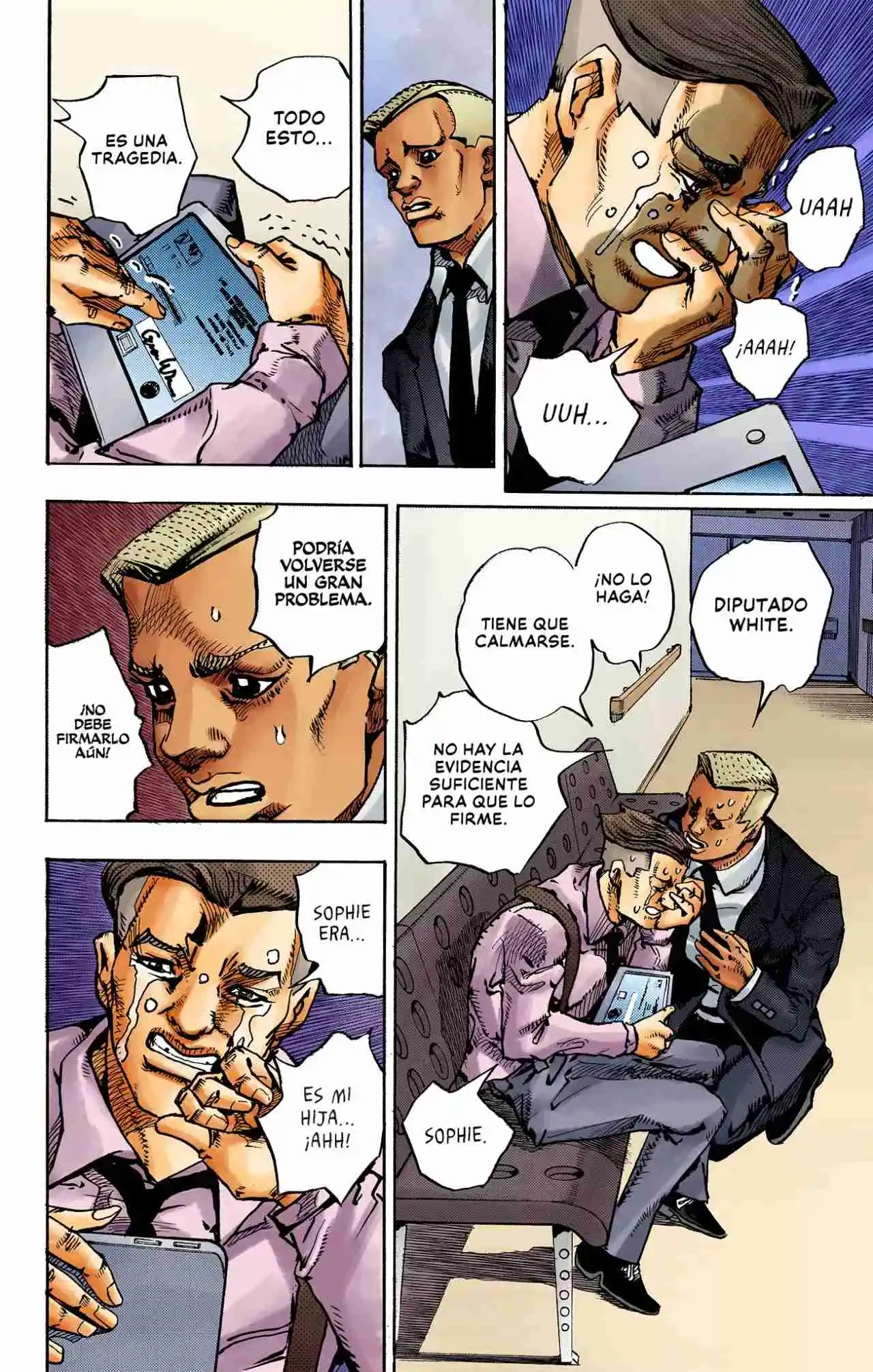 JoJo's Bizarre Adventure Parte 9: The JOJOLands (Versión A Color) - Capítulo 16 - Página 34 - LectorTMOo