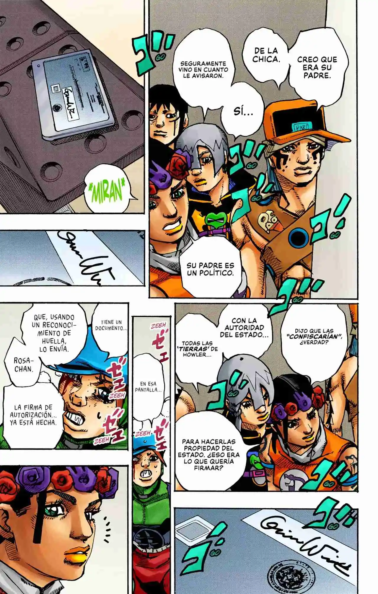 JoJo's Bizarre Adventure Parte 9: The JOJOLands (Versión A Color) - Capítulo 16 - Página 39 - LectorTMOo