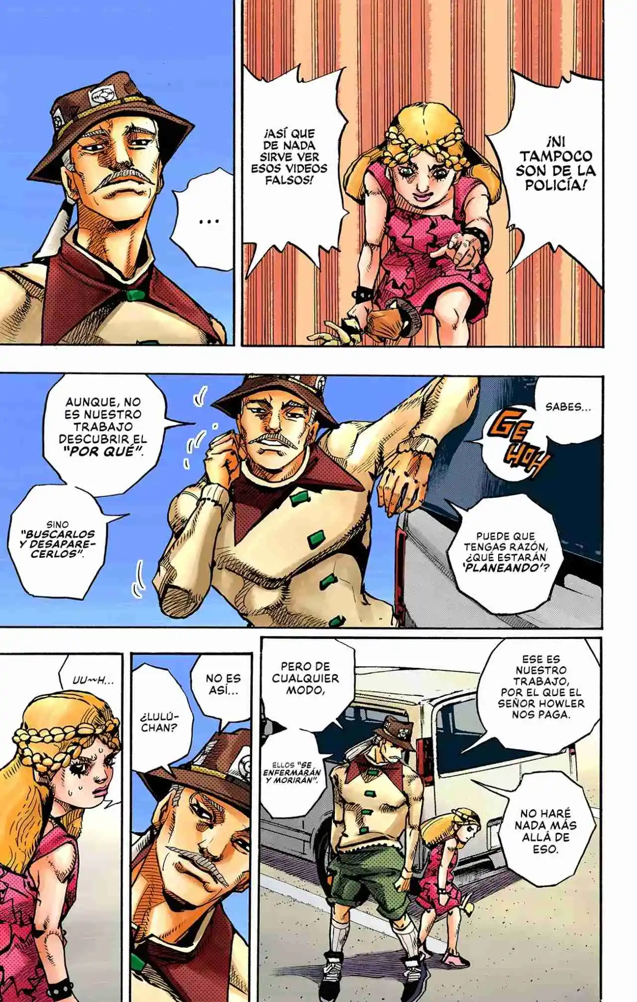 JoJo's Bizarre Adventure Parte 9: The JOJOLands (Versión A Color) - Capítulo 17 - Página 26 - LectorTMOo