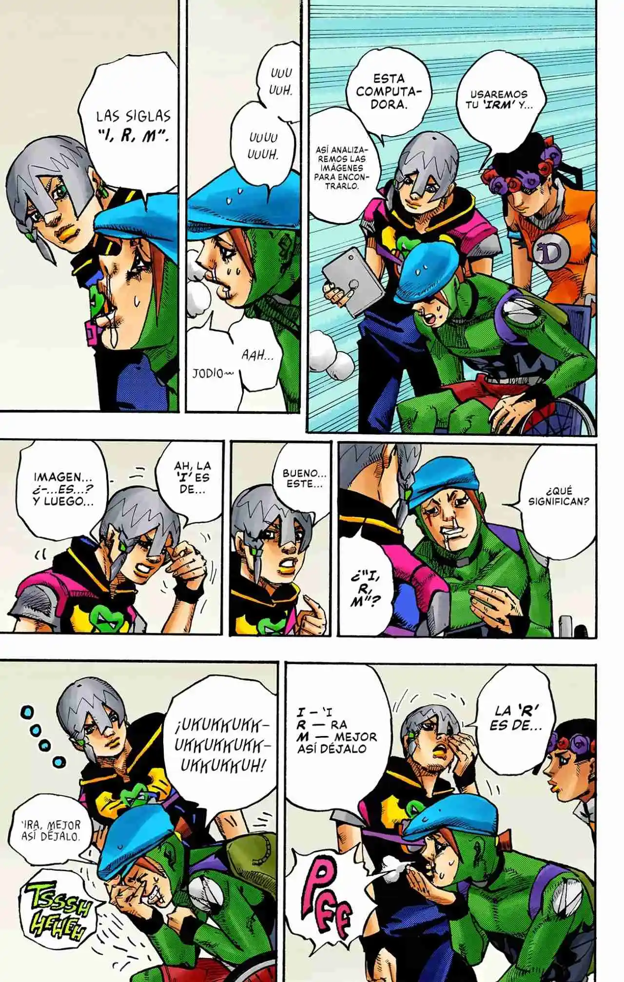 JoJo's Bizarre Adventure Parte 9: The JOJOLands (Versión A Color) - Capítulo 17 - Página 34 - LectorTMOo