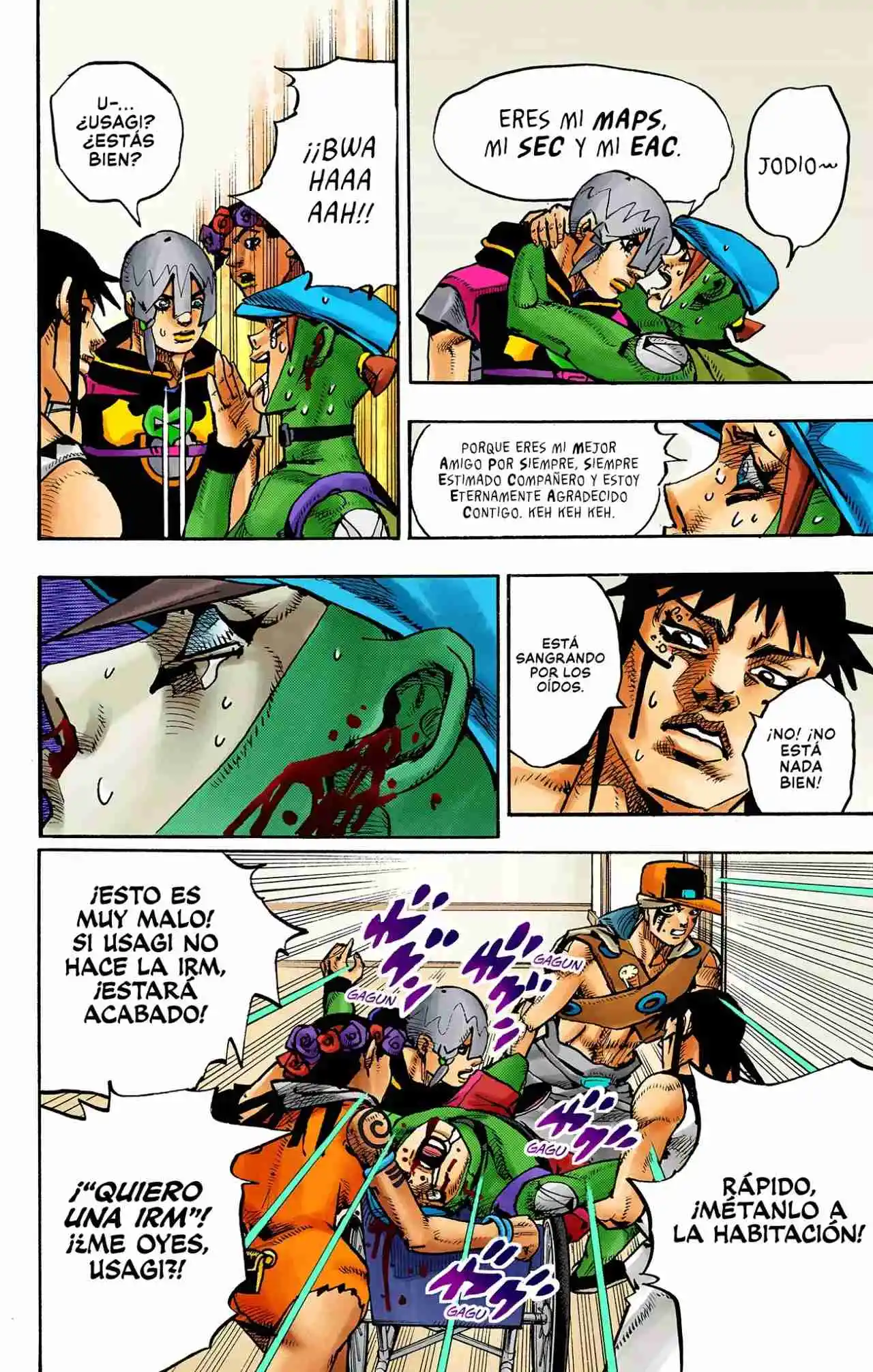 JoJo's Bizarre Adventure Parte 9: The JOJOLands (Versión A Color) - Capítulo 17 - Página 35 - LectorTMOo