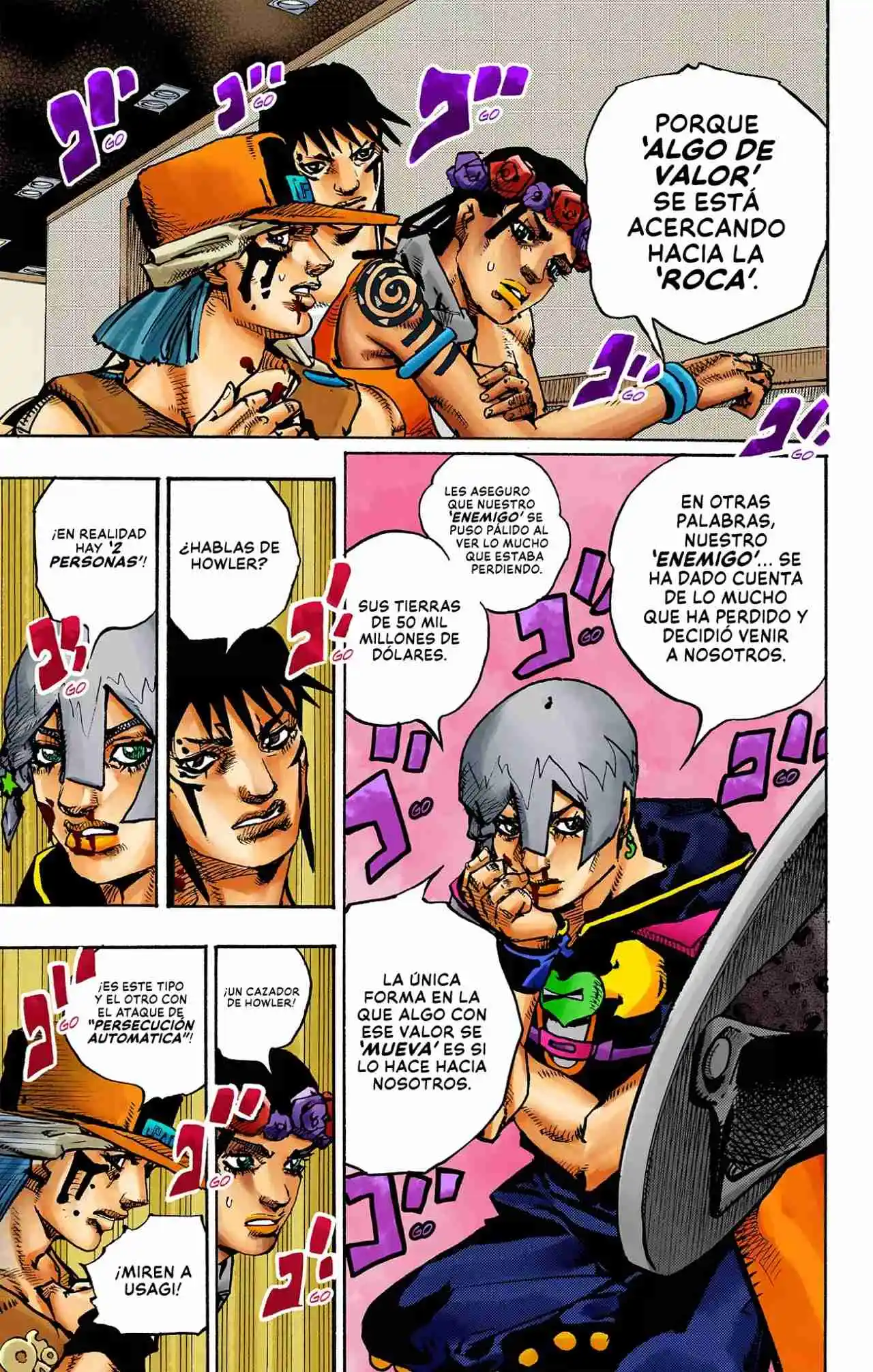 JoJo's Bizarre Adventure Parte 9: The JOJOLands (Versión A Color) - Capítulo 18 - Página 14 - LectorTMOo