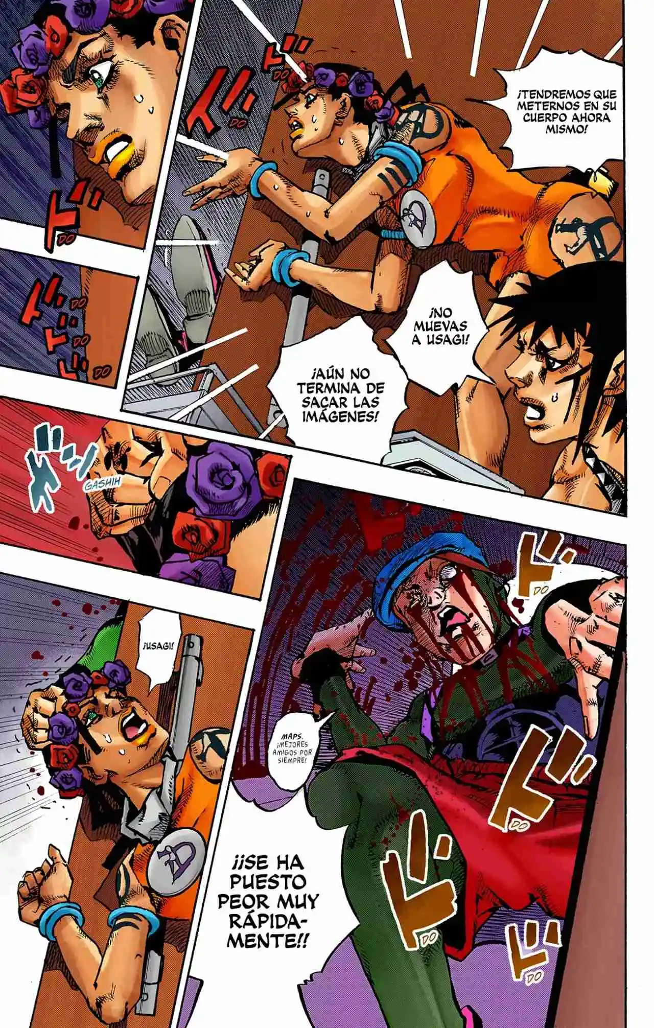 JoJo's Bizarre Adventure Parte 9: The JOJOLands (Versión A Color) - Capítulo 18 - Página 32 - LectorTMOo