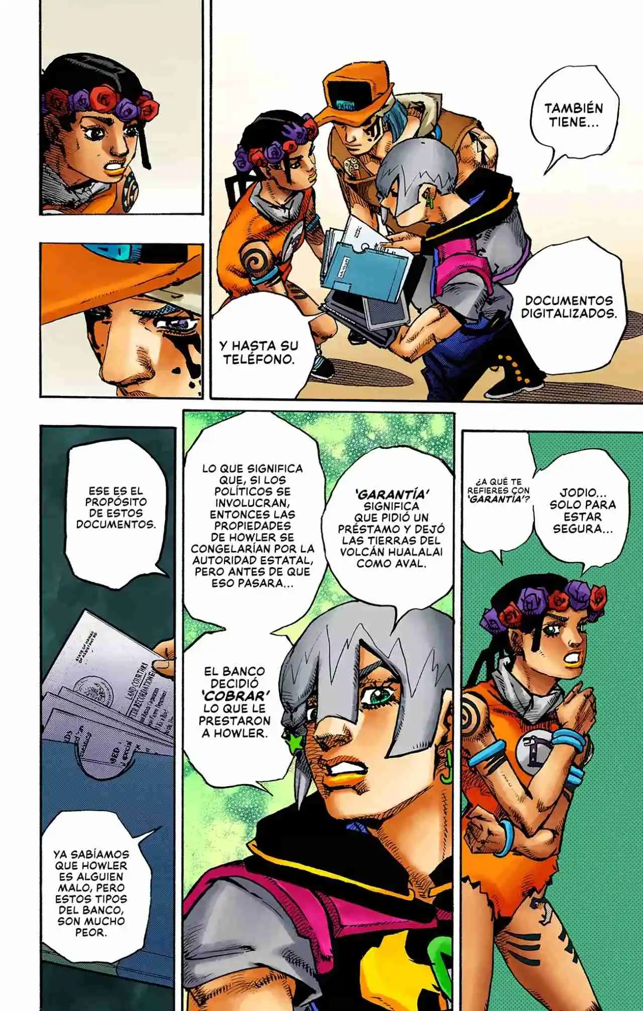 JoJo's Bizarre Adventure Parte 9: The JOJOLands (Versión A Color) - Capítulo 20 - Página 35 - LectorTMOo