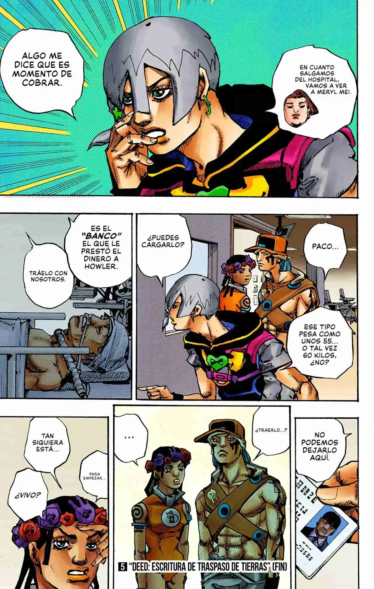 JoJo's Bizarre Adventure Parte 9: The JOJOLands (Versión A Color) - Capítulo 20 - Página 38 - LectorTMOo