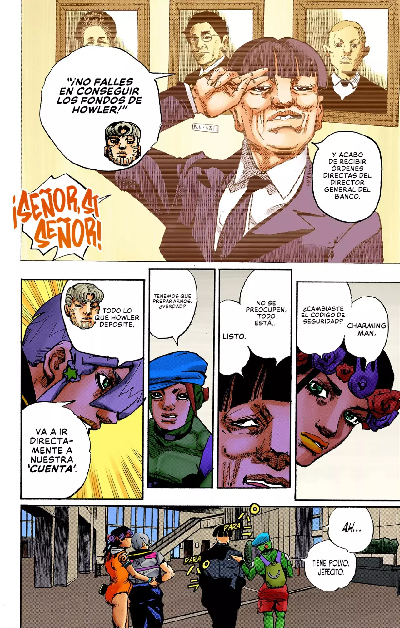 JoJo's Bizarre Adventure Parte 9: The JOJOLands (Versión A Color) - Capítulo 21 - Página 14 - LectorTMOo