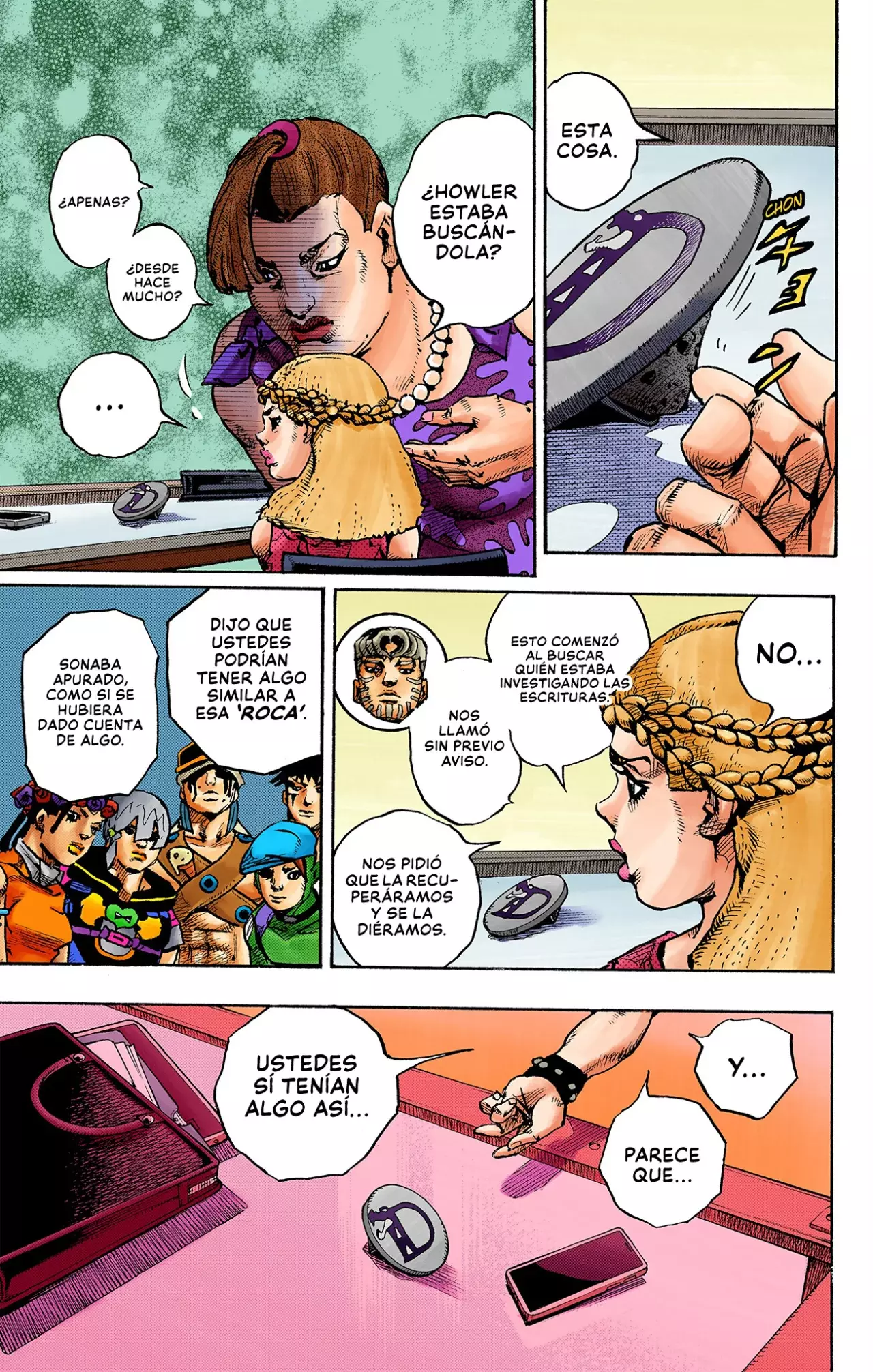 JoJo's Bizarre Adventure Parte 9: The JOJOLands (Versión A Color) - Capítulo 21 - Página 22 - LectorTMOo