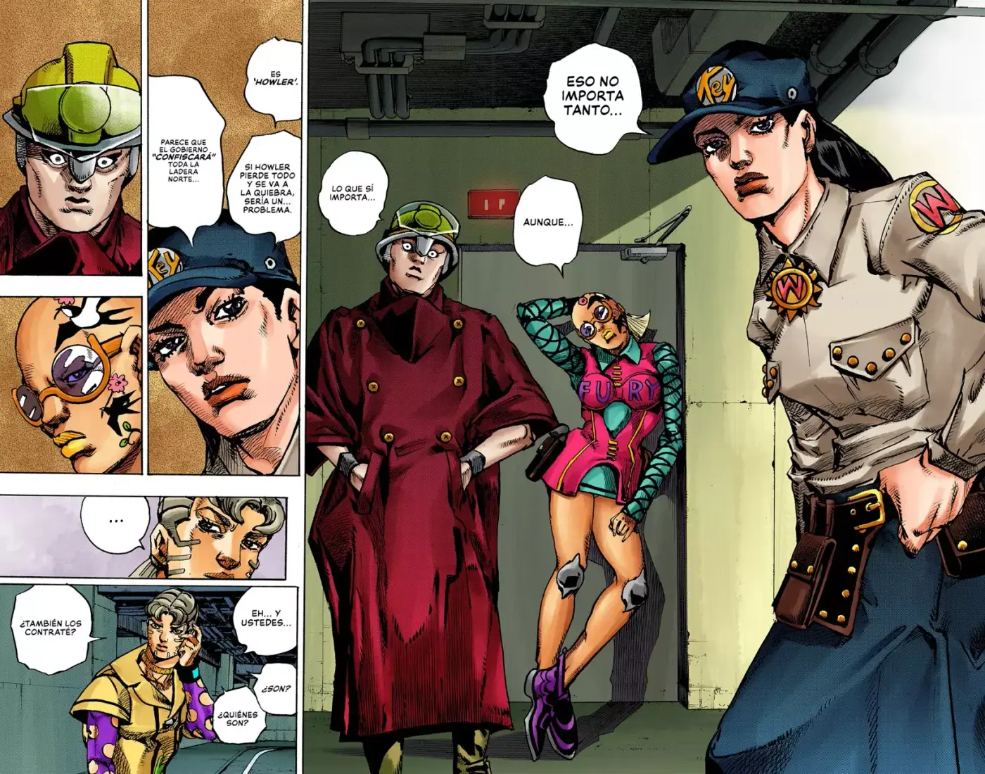 JoJo's Bizarre Adventure Parte 9: The JOJOLands (Versión A Color) - Capítulo 21 - Página 34 - LectorTMOo