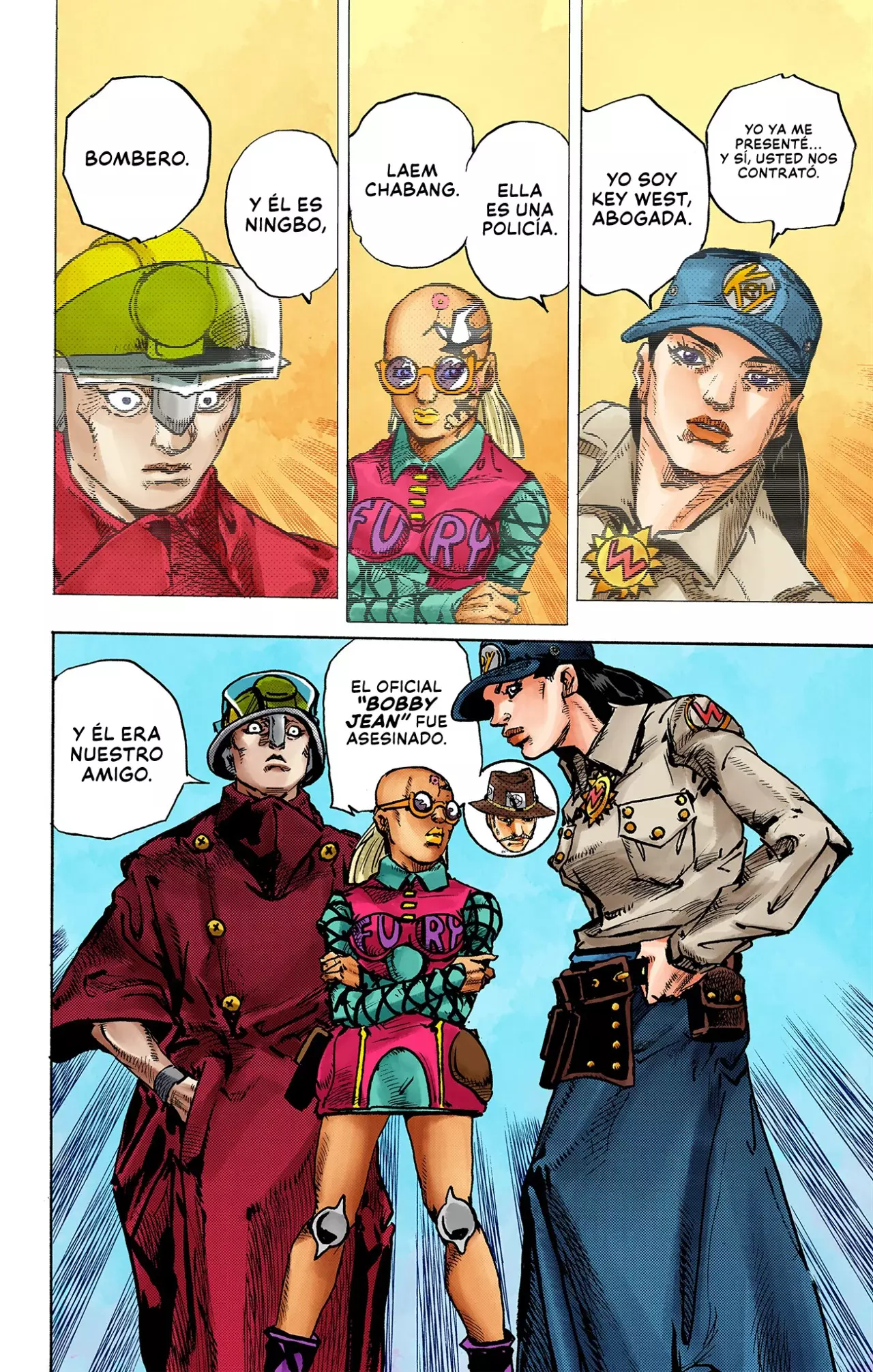 JoJo's Bizarre Adventure Parte 9: The JOJOLands (Versión A Color) - Capítulo 21 - Página 35 - LectorTMOo