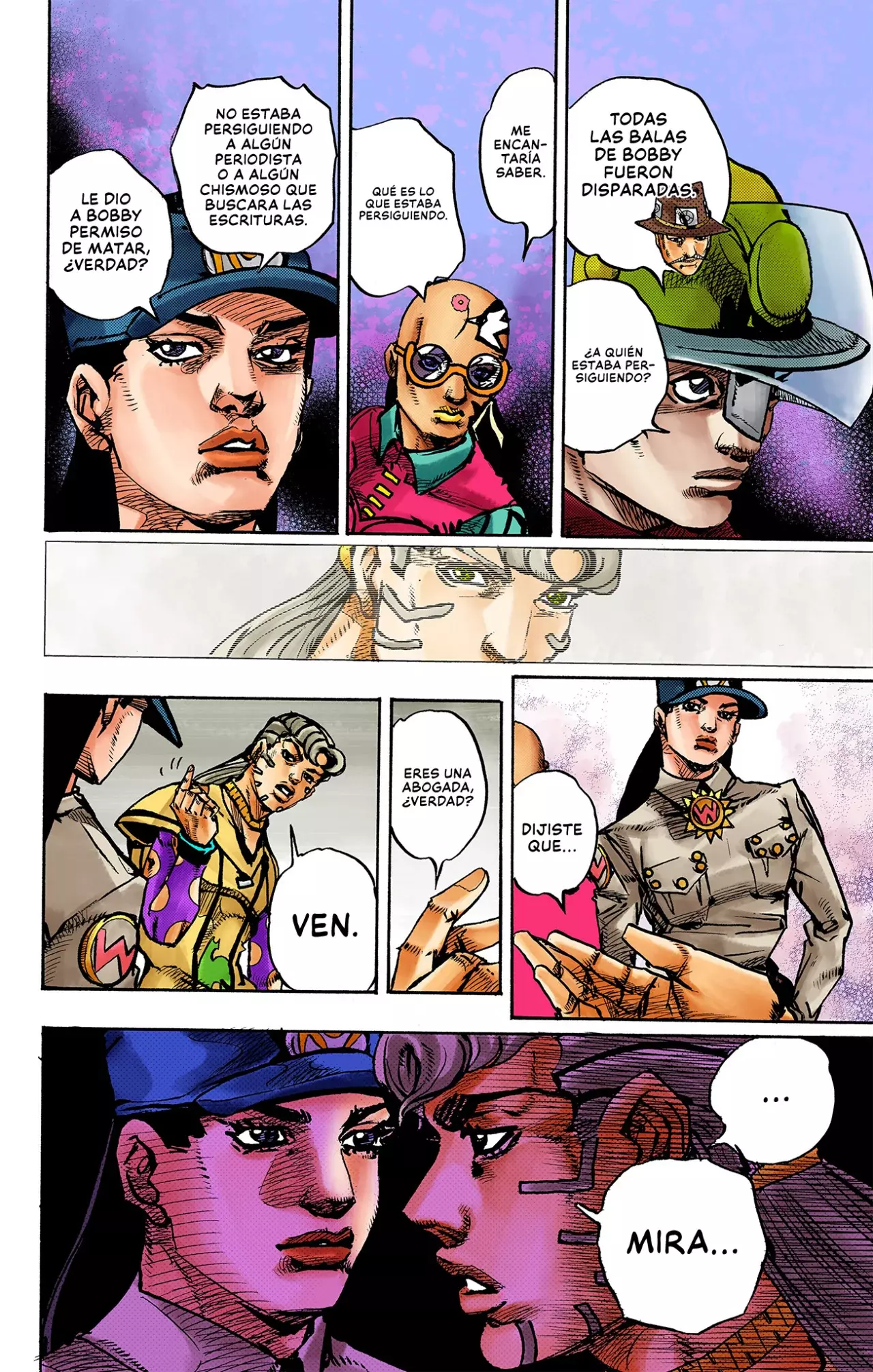 JoJo's Bizarre Adventure Parte 9: The JOJOLands (Versión A Color) - Capítulo 21 - Página 37 - LectorTMOo