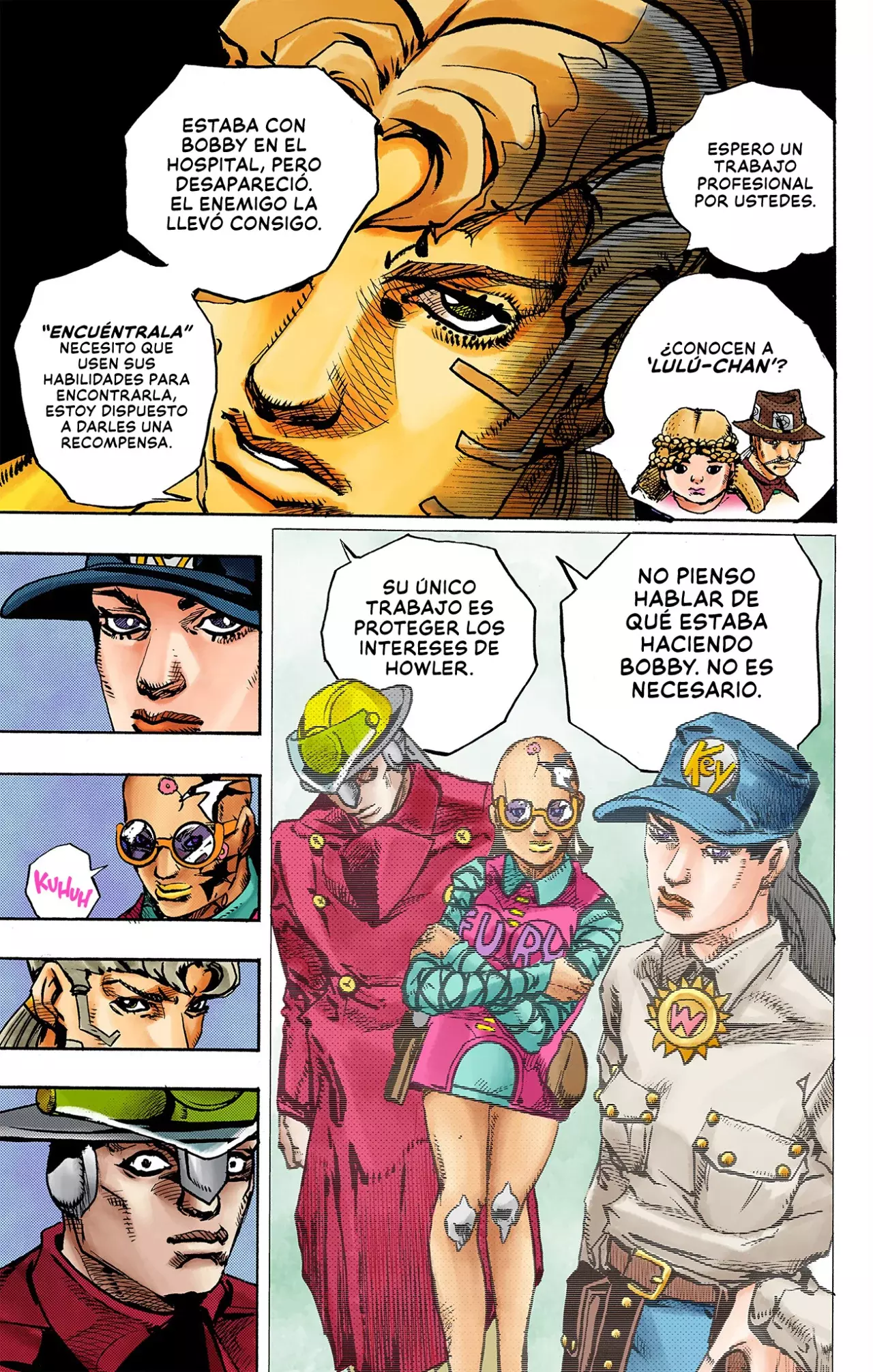 JoJo's Bizarre Adventure Parte 9: The JOJOLands (Versión A Color) - Capítulo 21 - Página 38 - LectorTMOo