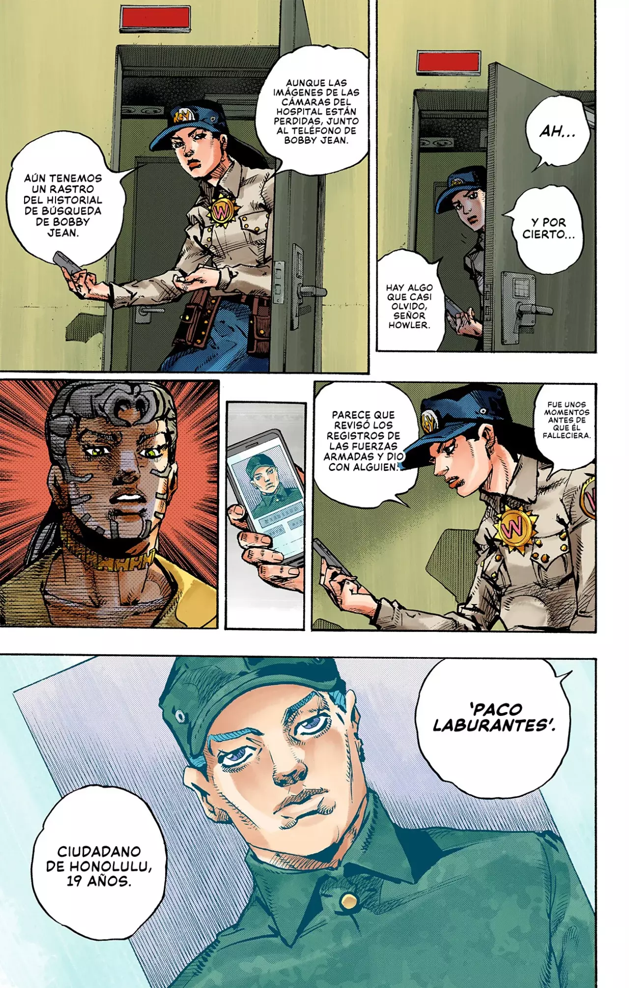JoJo's Bizarre Adventure Parte 9: The JOJOLands (Versión A Color) - Capítulo 21 - Página 44 - LectorTMOo