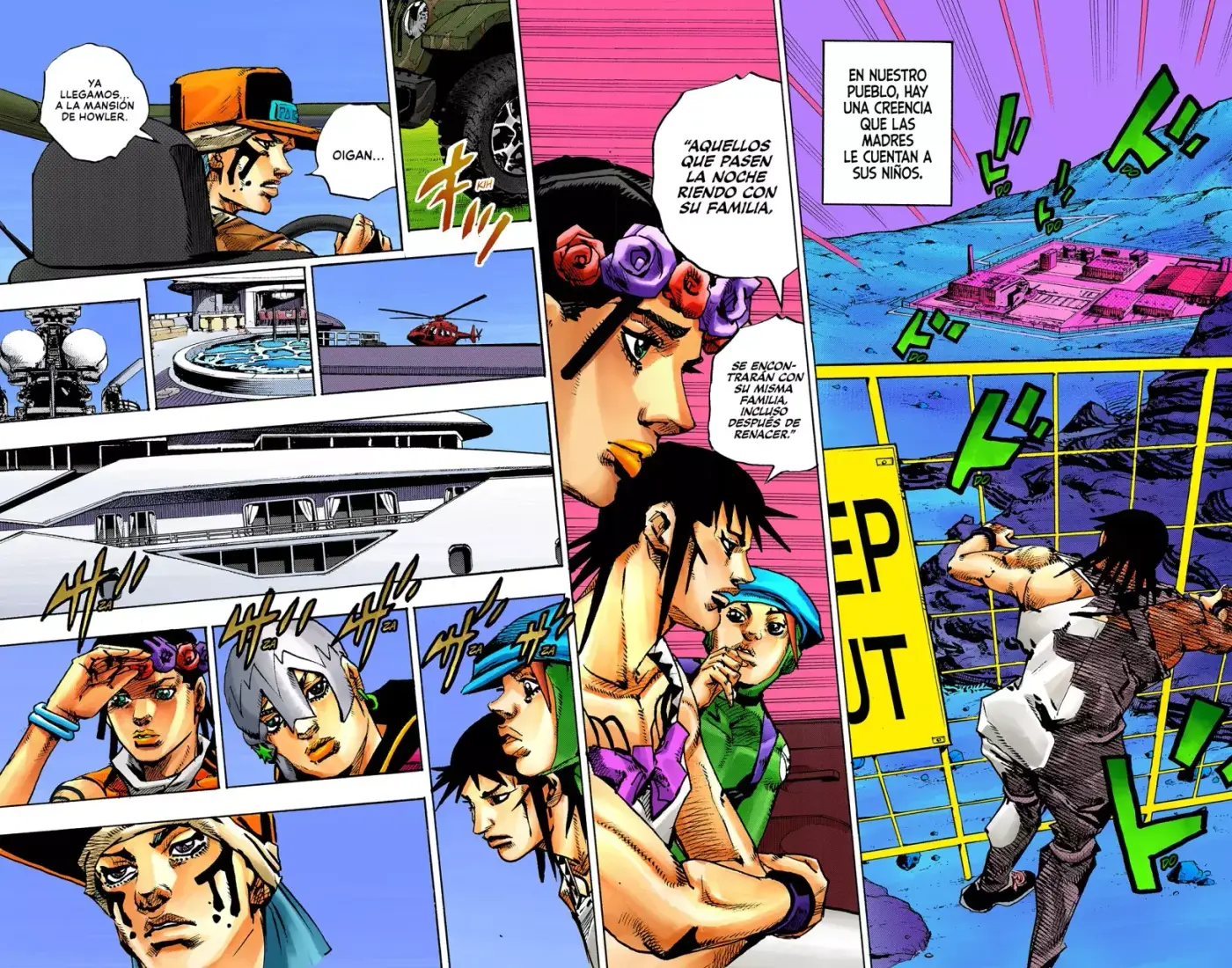 JoJo's Bizarre Adventure Parte 9: The JOJOLands (Versión A Color) - Capítulo 22 - Página 7 - LectorTMOo