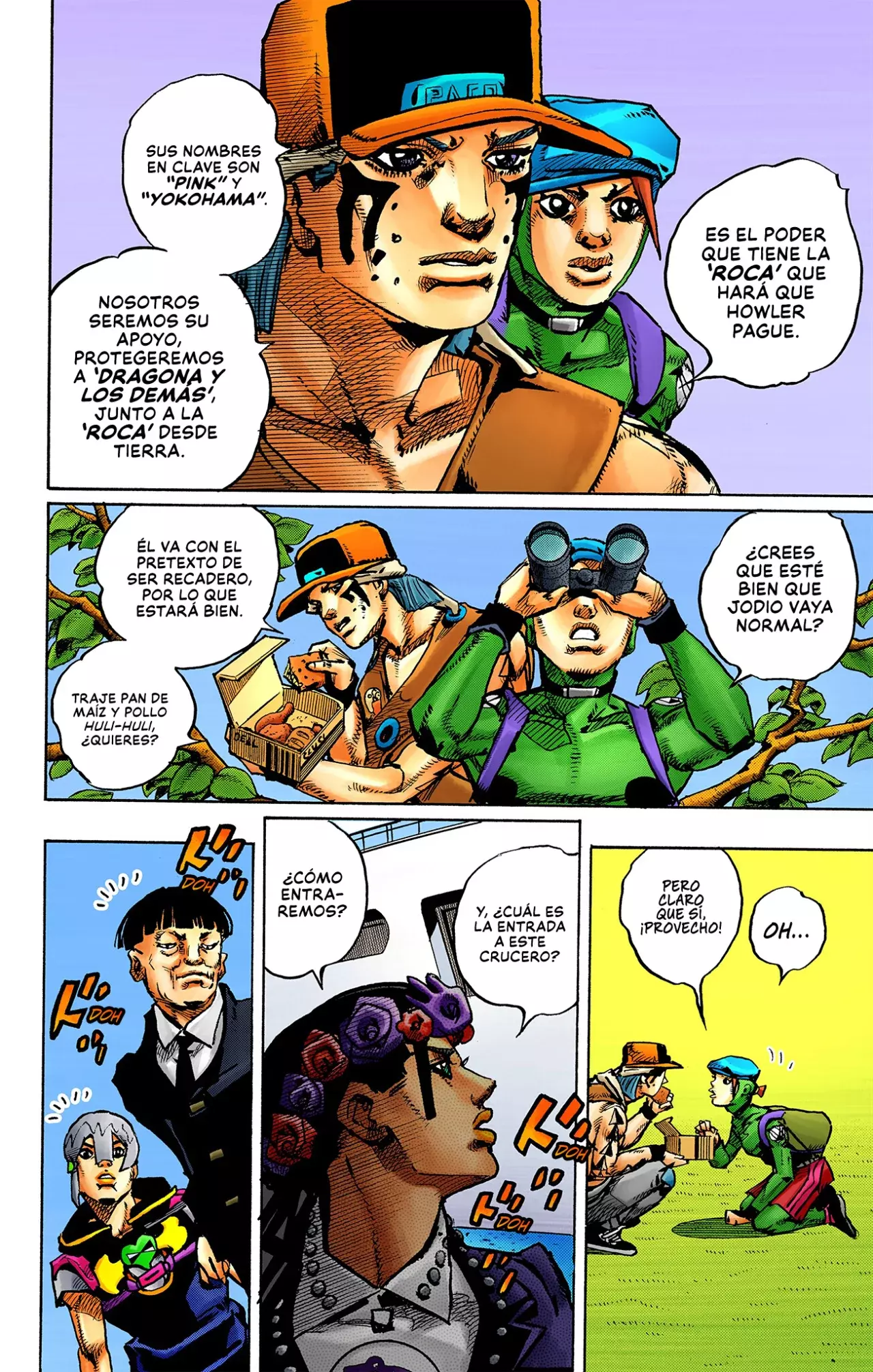 JoJo's Bizarre Adventure Parte 9: The JOJOLands (Versión A Color) - Capítulo 22 - Página 14 - LectorTMOo