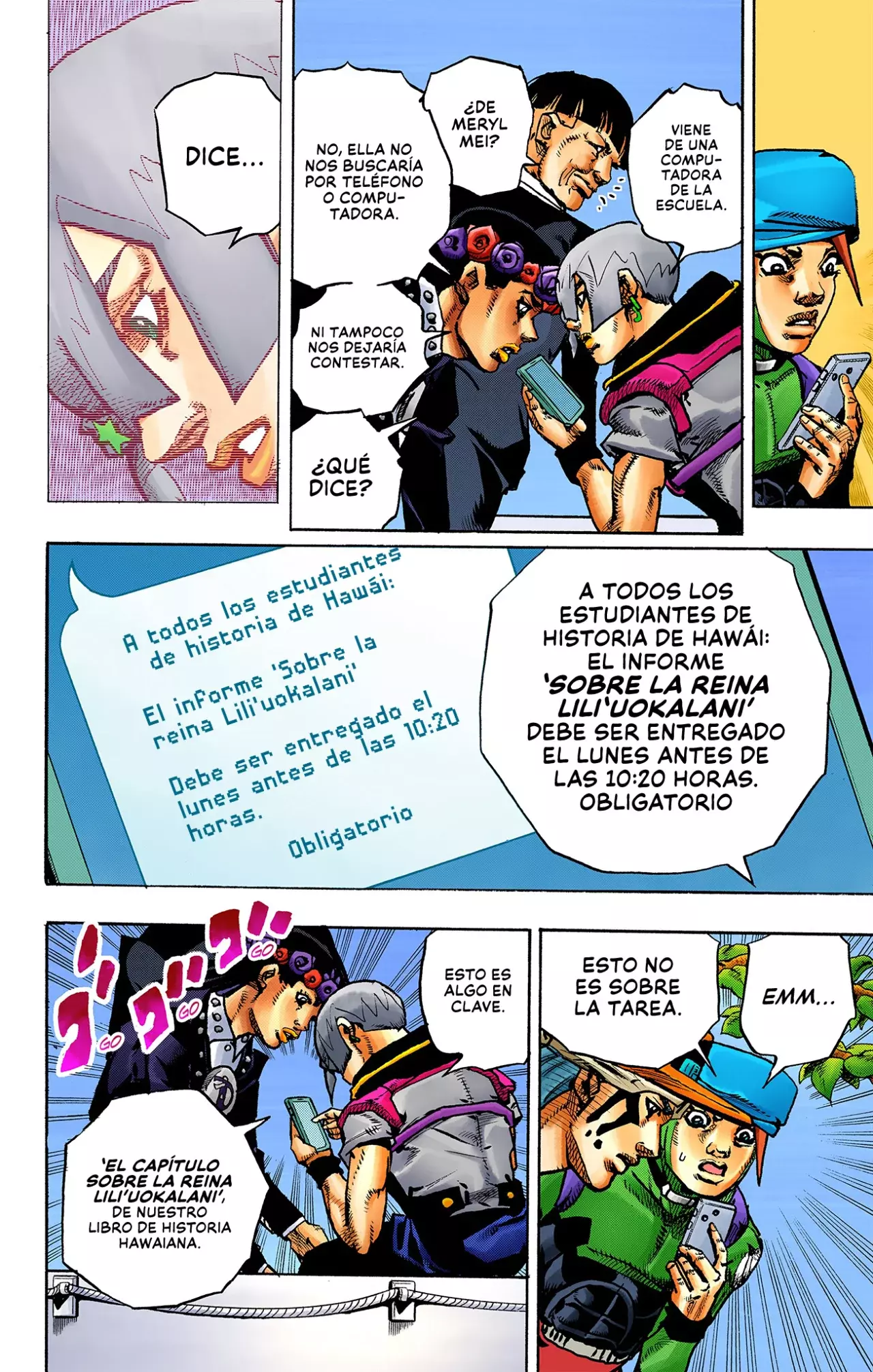 JoJo's Bizarre Adventure Parte 9: The JOJOLands (Versión A Color) - Capítulo 22 - Página 17 - LectorTMOo