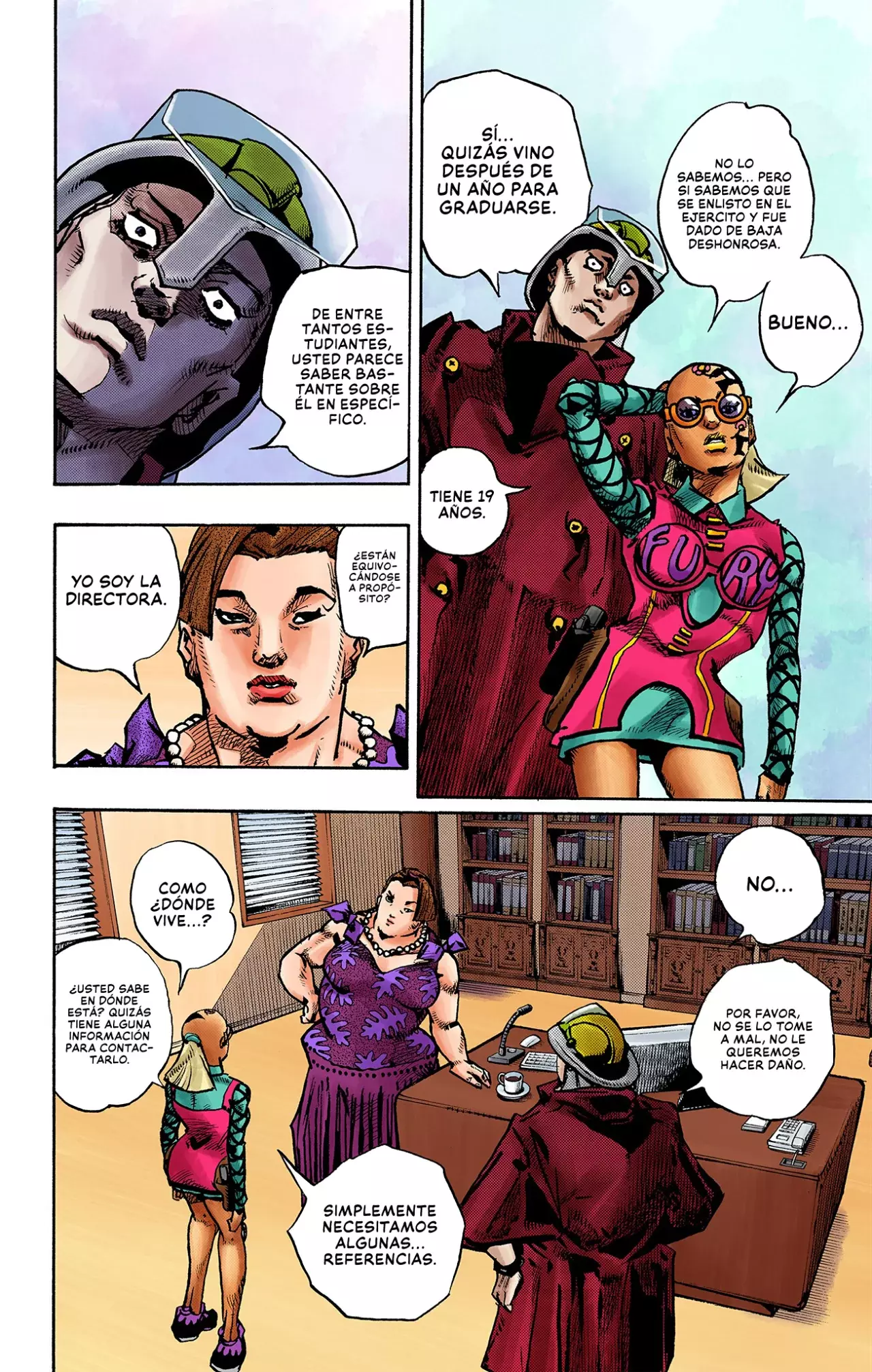 JoJo's Bizarre Adventure Parte 9: The JOJOLands (Versión A Color) - Capítulo 22 - Página 22 - LectorTMOo