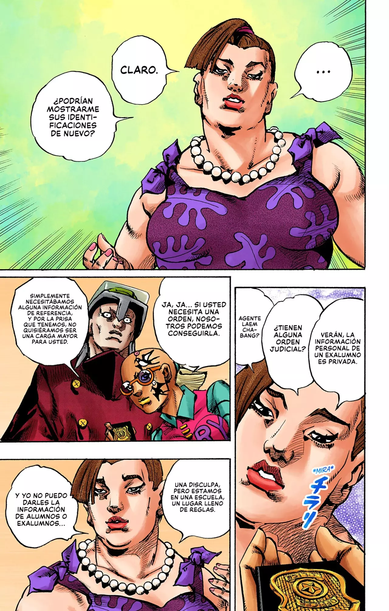 JoJo's Bizarre Adventure Parte 9: The JOJOLands (Versión A Color) - Capítulo 22 - Página 23 - LectorTMOo