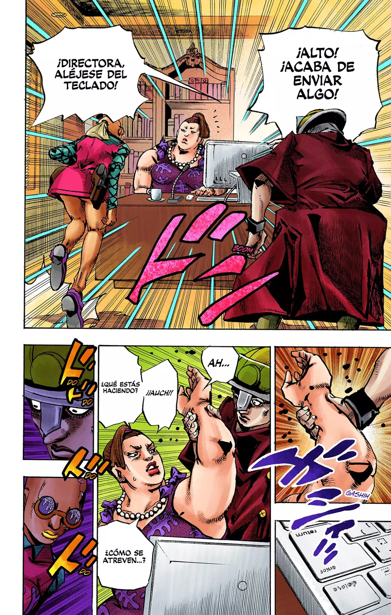 JoJo's Bizarre Adventure Parte 9: The JOJOLands (Versión A Color) - Capítulo 22 - Página 27 - LectorTMOo
