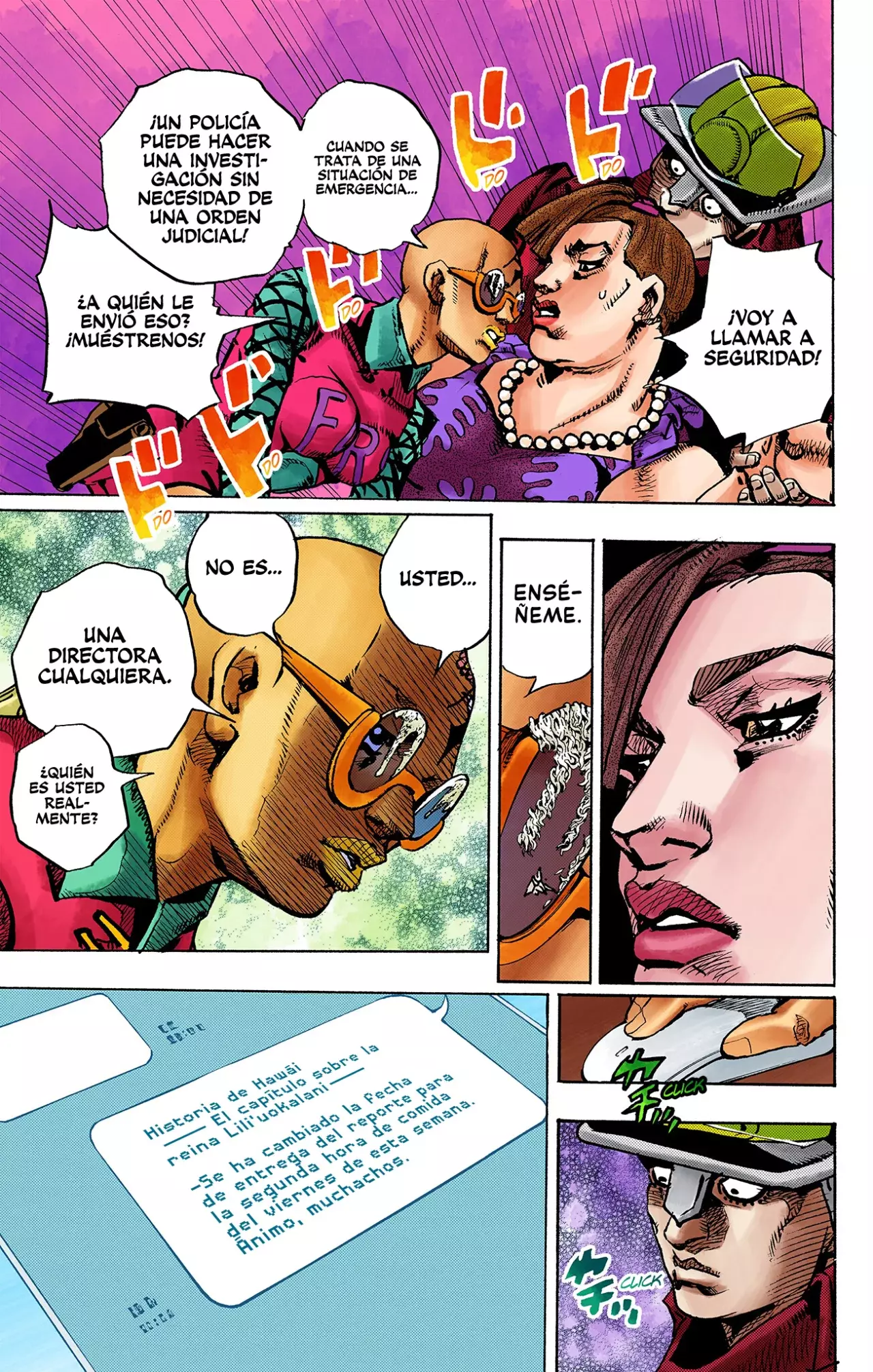 JoJo's Bizarre Adventure Parte 9: The JOJOLands (Versión A Color) - Capítulo 22 - Página 28 - LectorTMOo