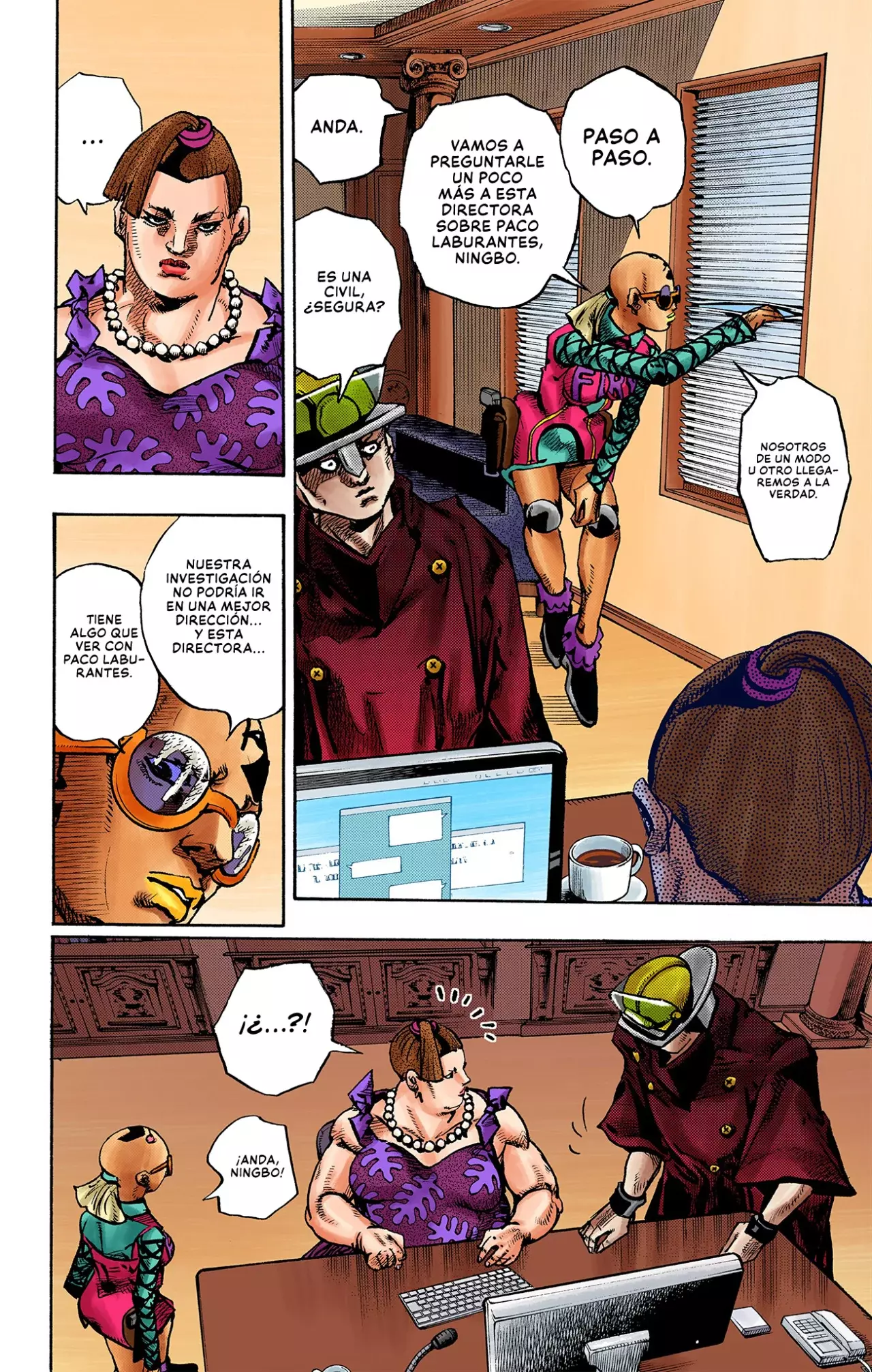 JoJo's Bizarre Adventure Parte 9: The JOJOLands (Versión A Color) - Capítulo 22 - Página 31 - LectorTMOo