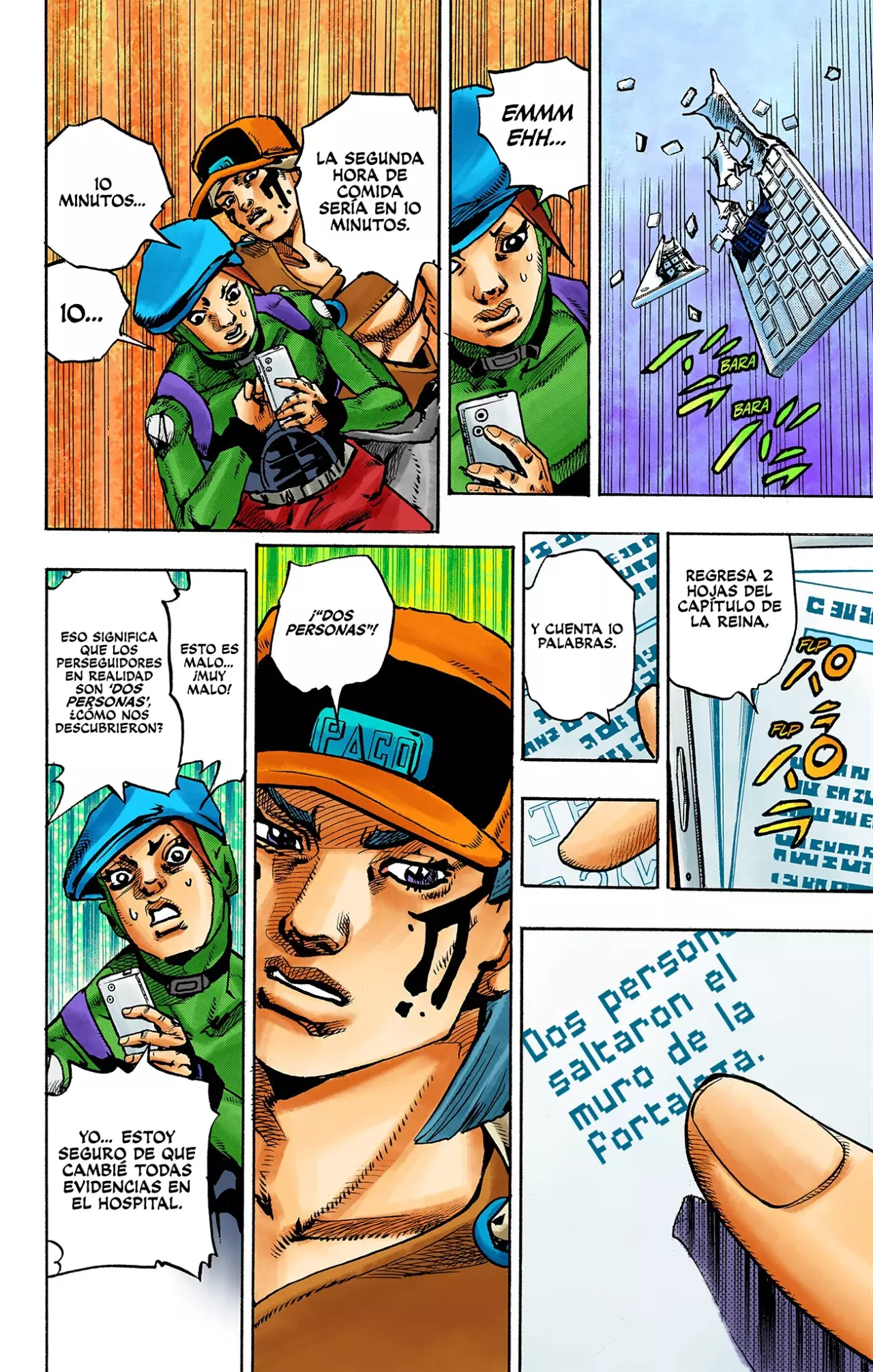 JoJo's Bizarre Adventure Parte 9: The JOJOLands (Versión A Color) - Capítulo 22 - Página 35 - LectorTMOo