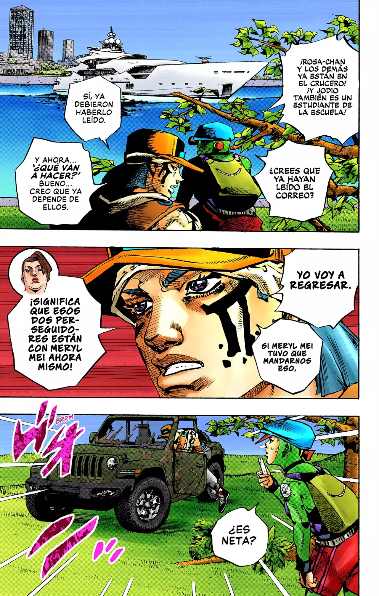 JoJo's Bizarre Adventure Parte 9: The JOJOLands (Versión A Color) - Capítulo 22 - Página 36 - LectorTMOo