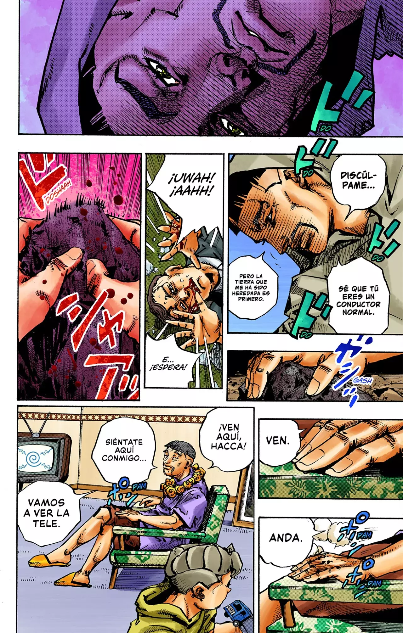 JoJo's Bizarre Adventure Parte 9: The JOJOLands (Versión A Color) - Capítulo 23 - Página 9 - LectorTMOo
