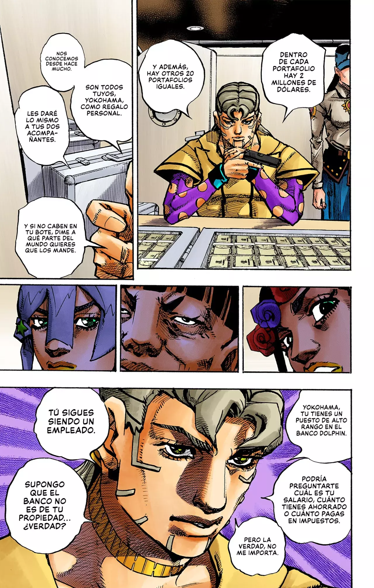 JoJo's Bizarre Adventure Parte 9: The JOJOLands (Versión A Color) - Capítulo 23 - Página 25 - LectorTMOo