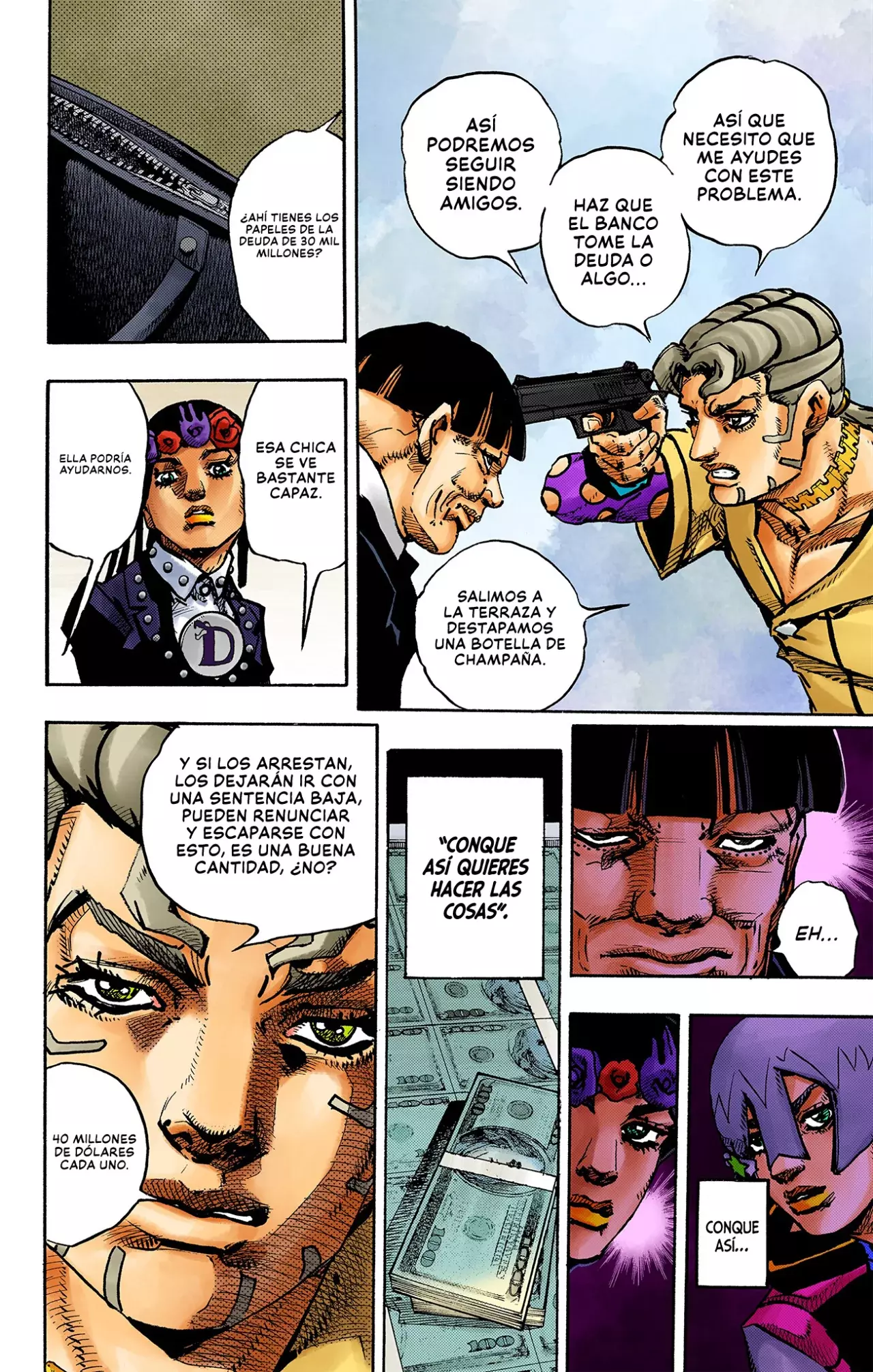 JoJo's Bizarre Adventure Parte 9: The JOJOLands (Versión A Color) - Capítulo 23 - Página 26 - LectorTMOo