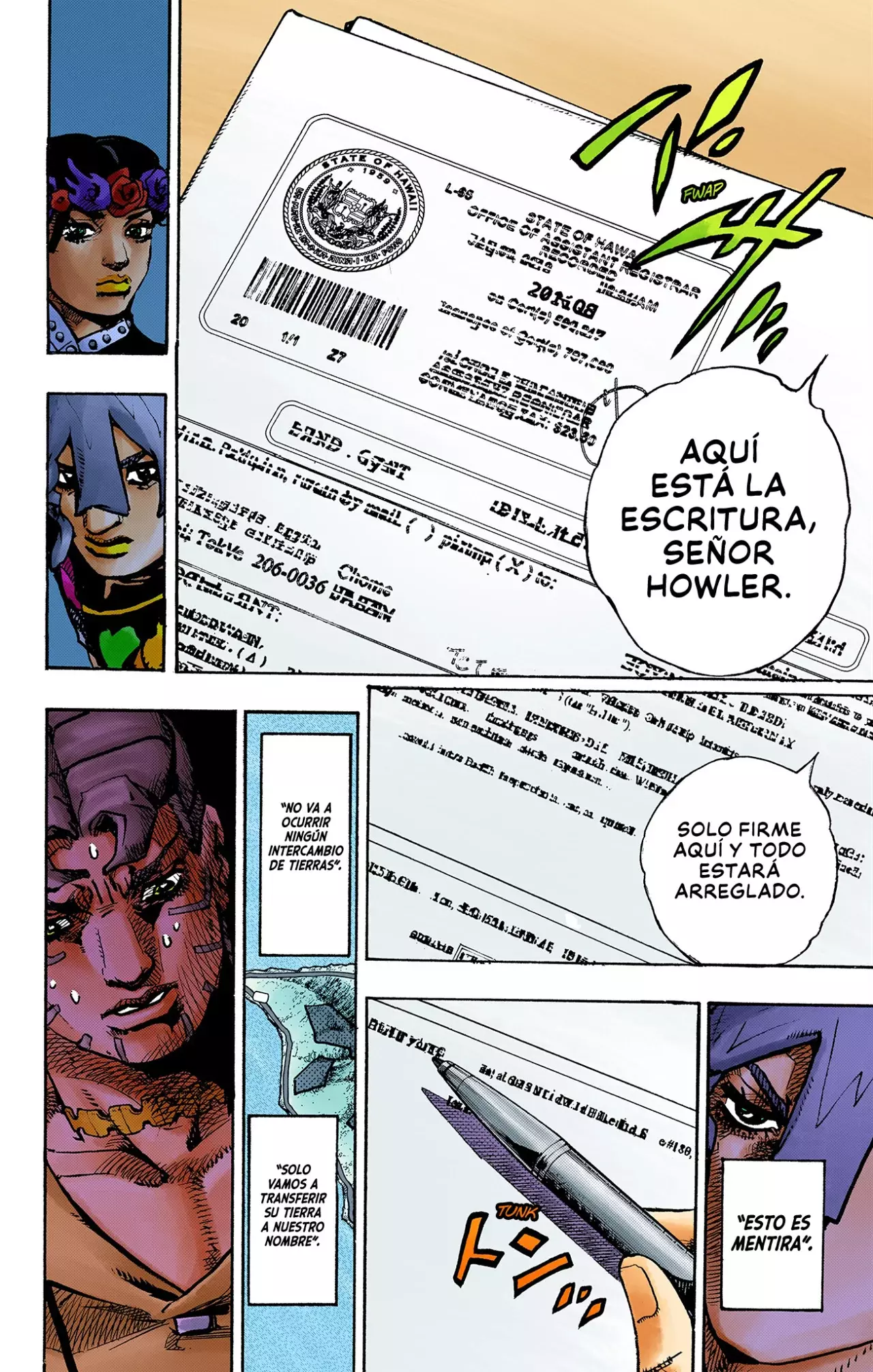 JoJo's Bizarre Adventure Parte 9: The JOJOLands (Versión A Color) - Capítulo 23 - Página 33 - LectorTMOo