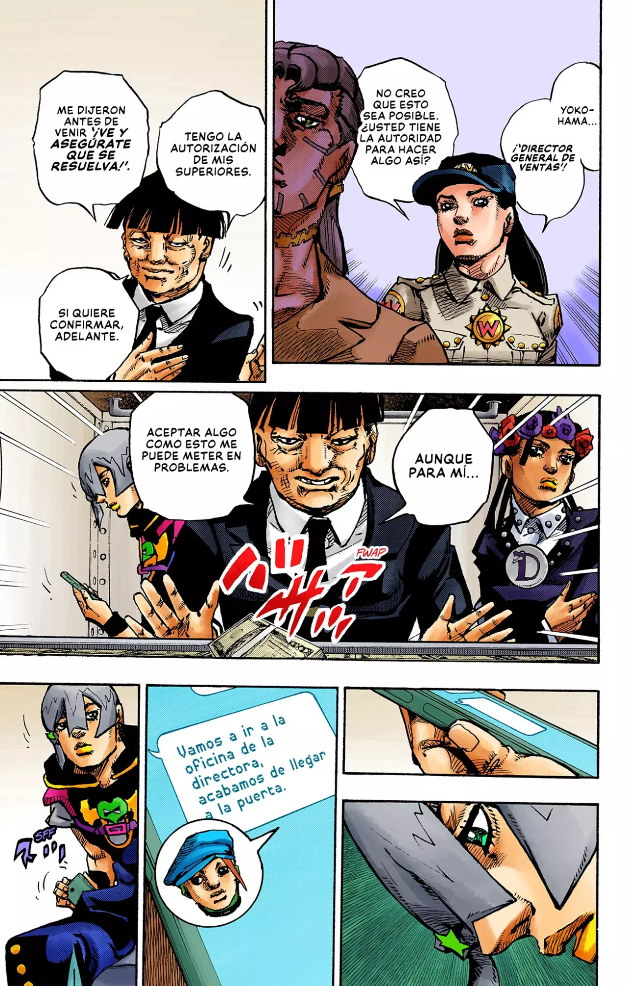 JoJo's Bizarre Adventure Parte 9: The JOJOLands (Versión A Color) - Capítulo 23 - Página 34 - LectorTMOo