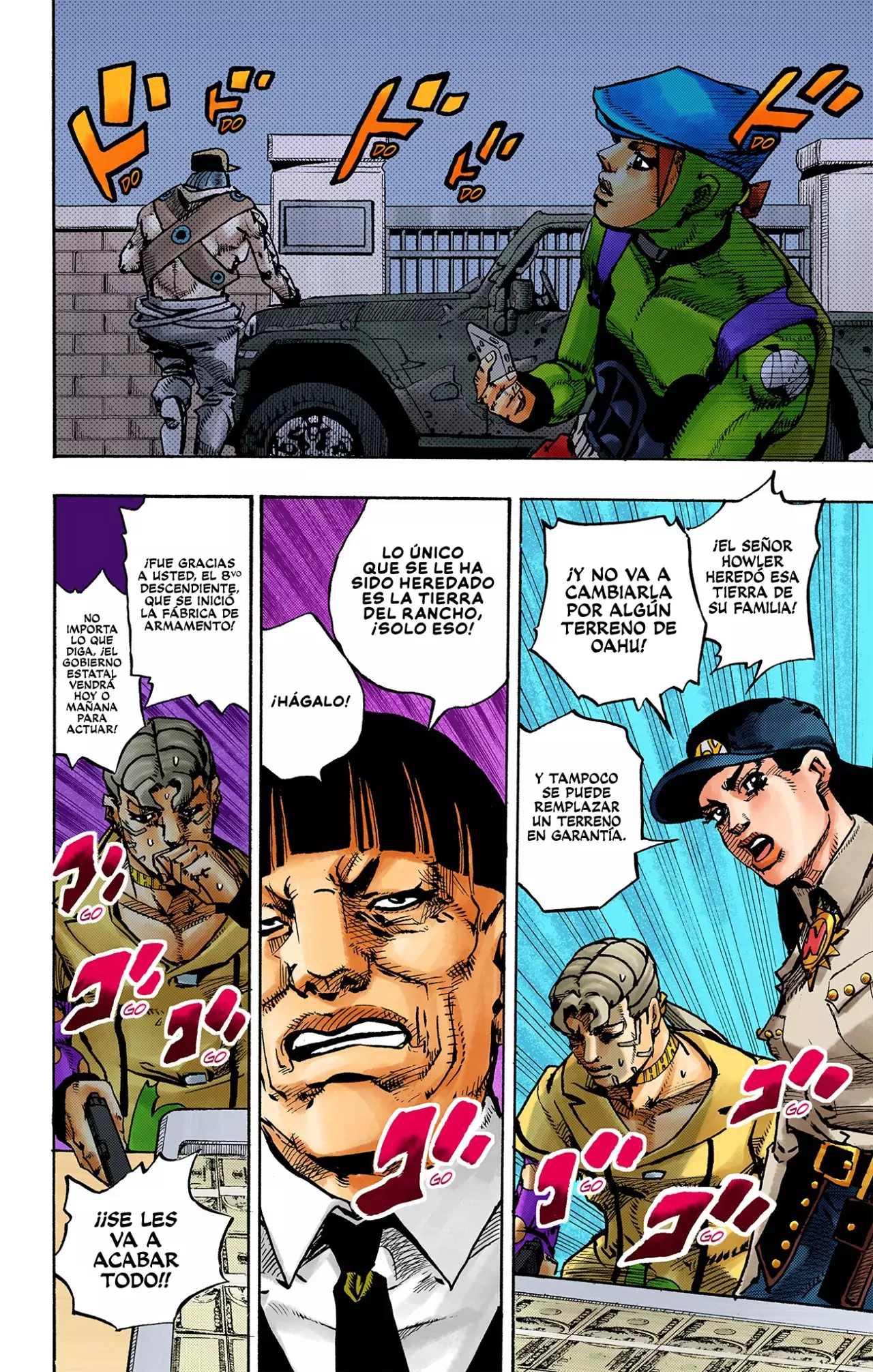 JoJo's Bizarre Adventure Parte 9: The JOJOLands (Versión A Color) - Capítulo 23 - Página 35 - LectorTMOo