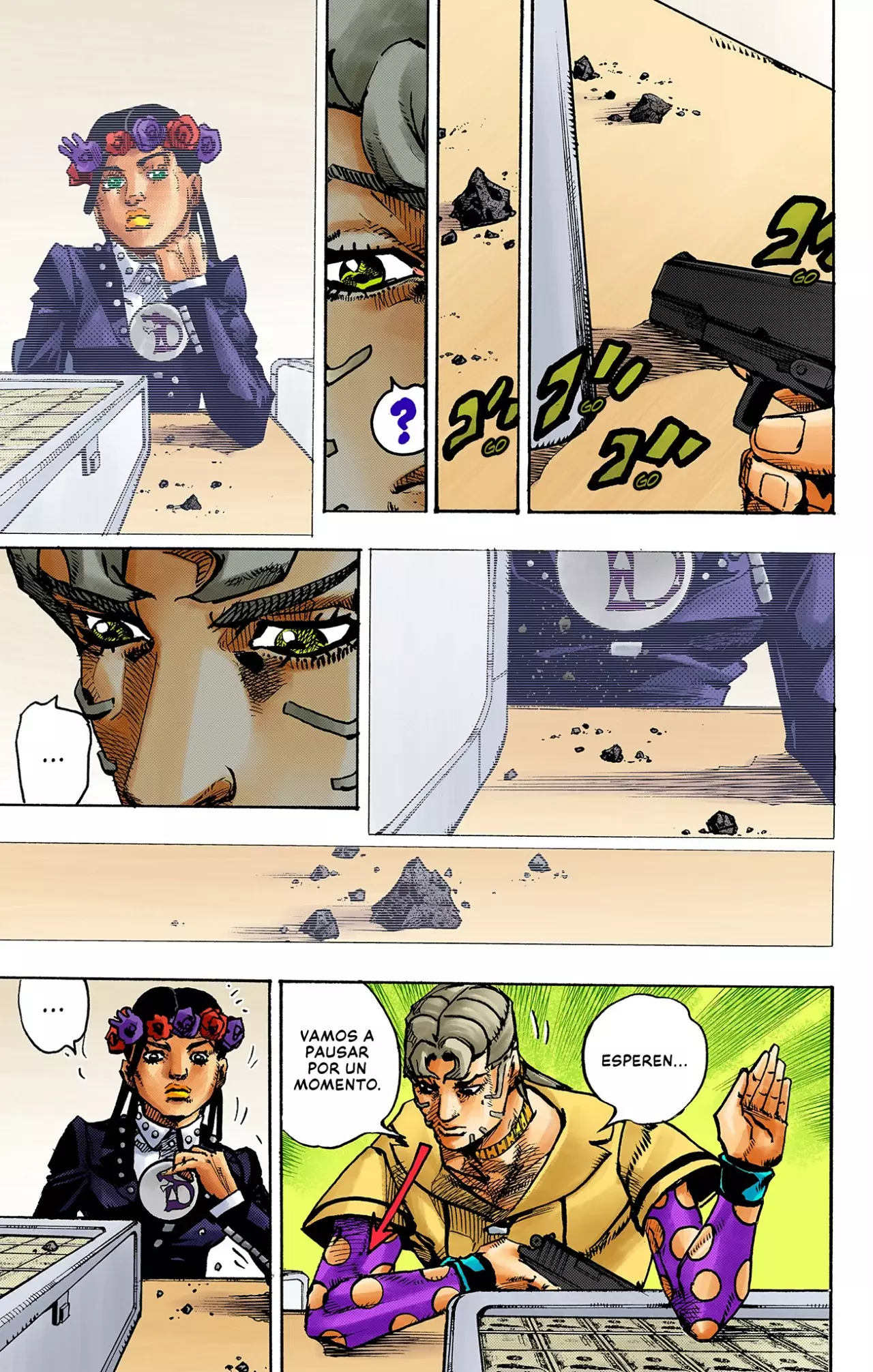 JoJo's Bizarre Adventure Parte 9: The JOJOLands (Versión A Color) - Capítulo 23 - Página 36 - LectorTMOo