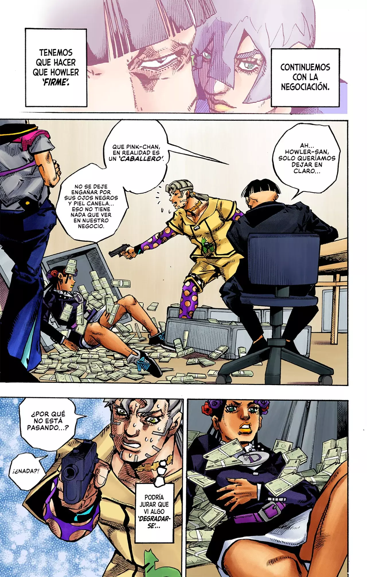 JoJo's Bizarre Adventure Parte 9: The JOJOLands (Versión A Color) - Capítulo 24 - Página 15 - LectorTMOo