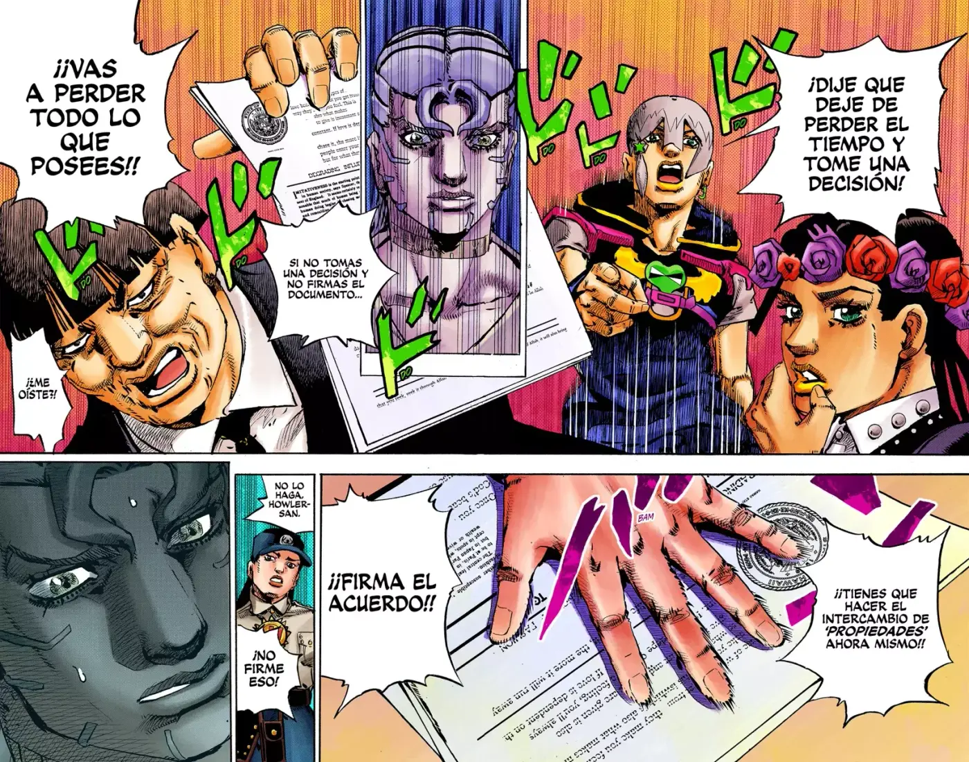 JoJo's Bizarre Adventure Parte 9: The JOJOLands (Versión A Color) - Capítulo 24 - Página 25 - LectorTMOo