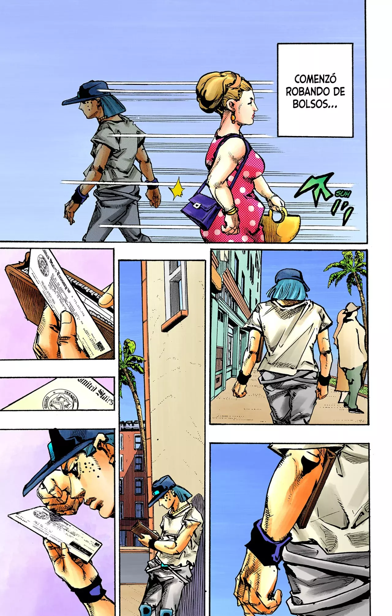 JoJo's Bizarre Adventure Parte 9: The JOJOLands (Versión A Color) - Capítulo 24 - Página 29 - LectorTMOo