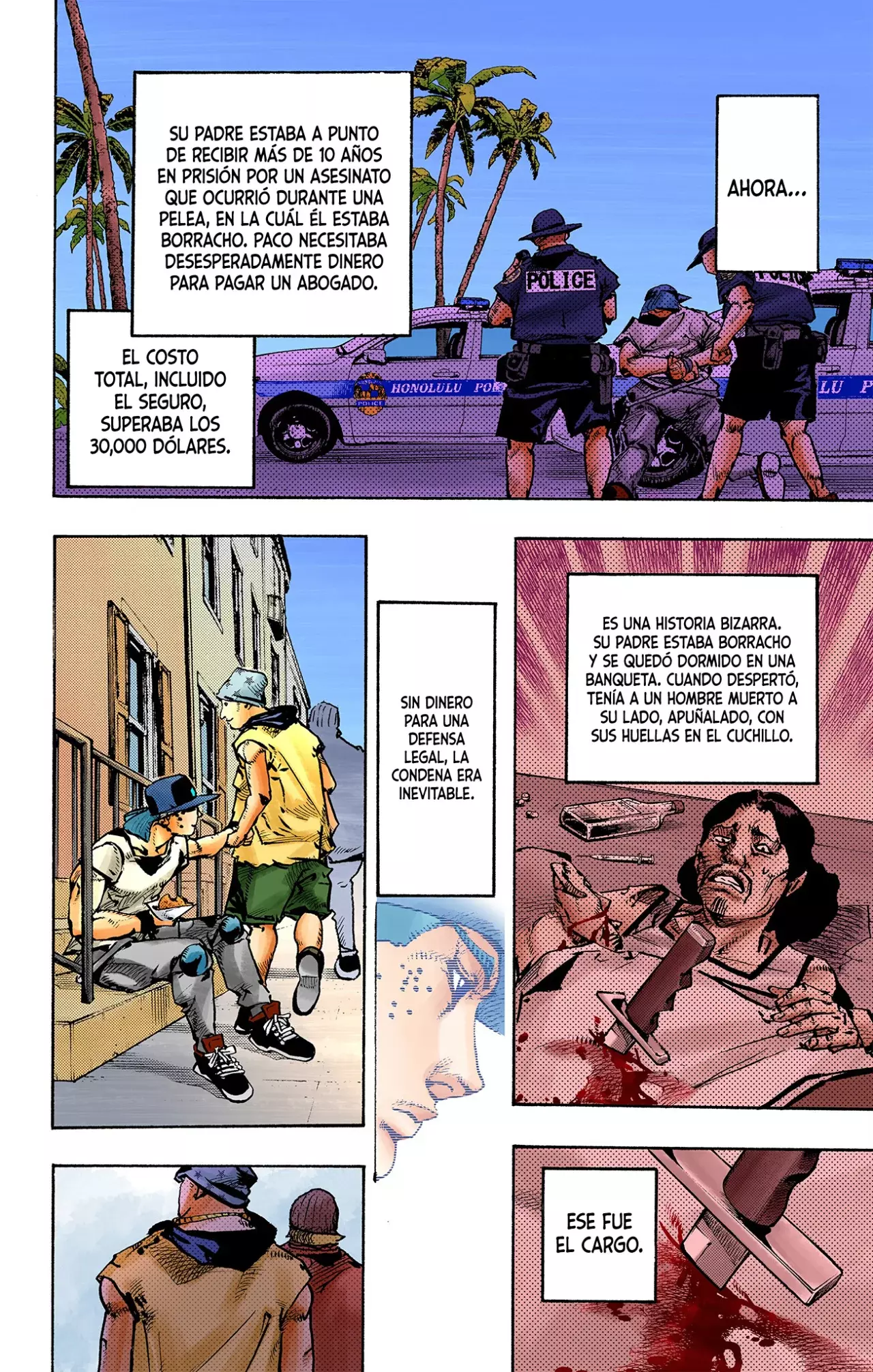 JoJo's Bizarre Adventure Parte 9: The JOJOLands (Versión A Color) - Capítulo 24 - Página 32 - LectorTMOo